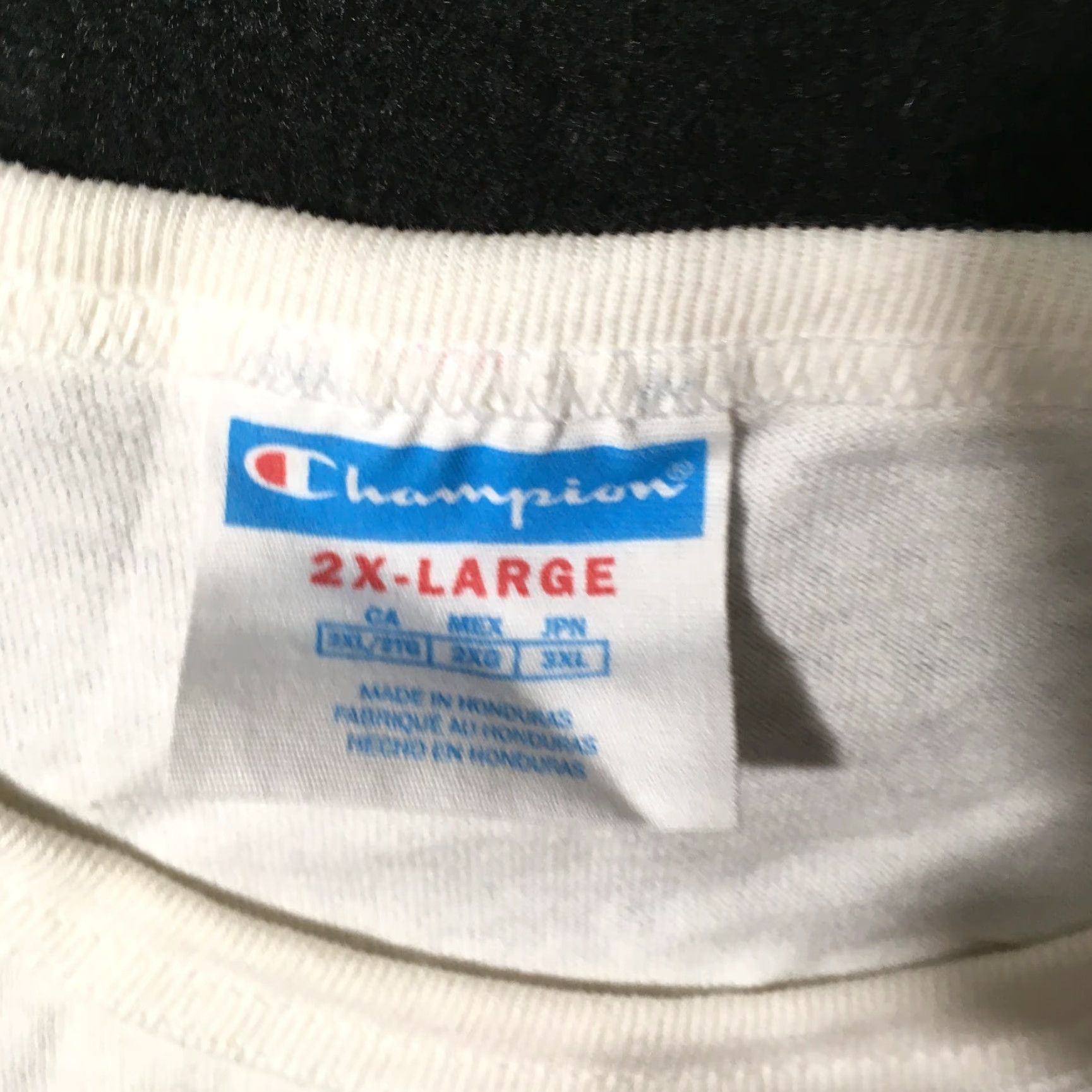 Champion Champion Shirt Mens 2XL White Logo Short Sleeve Size US XXL / EU 58 / 5 - 3 Thumbnail