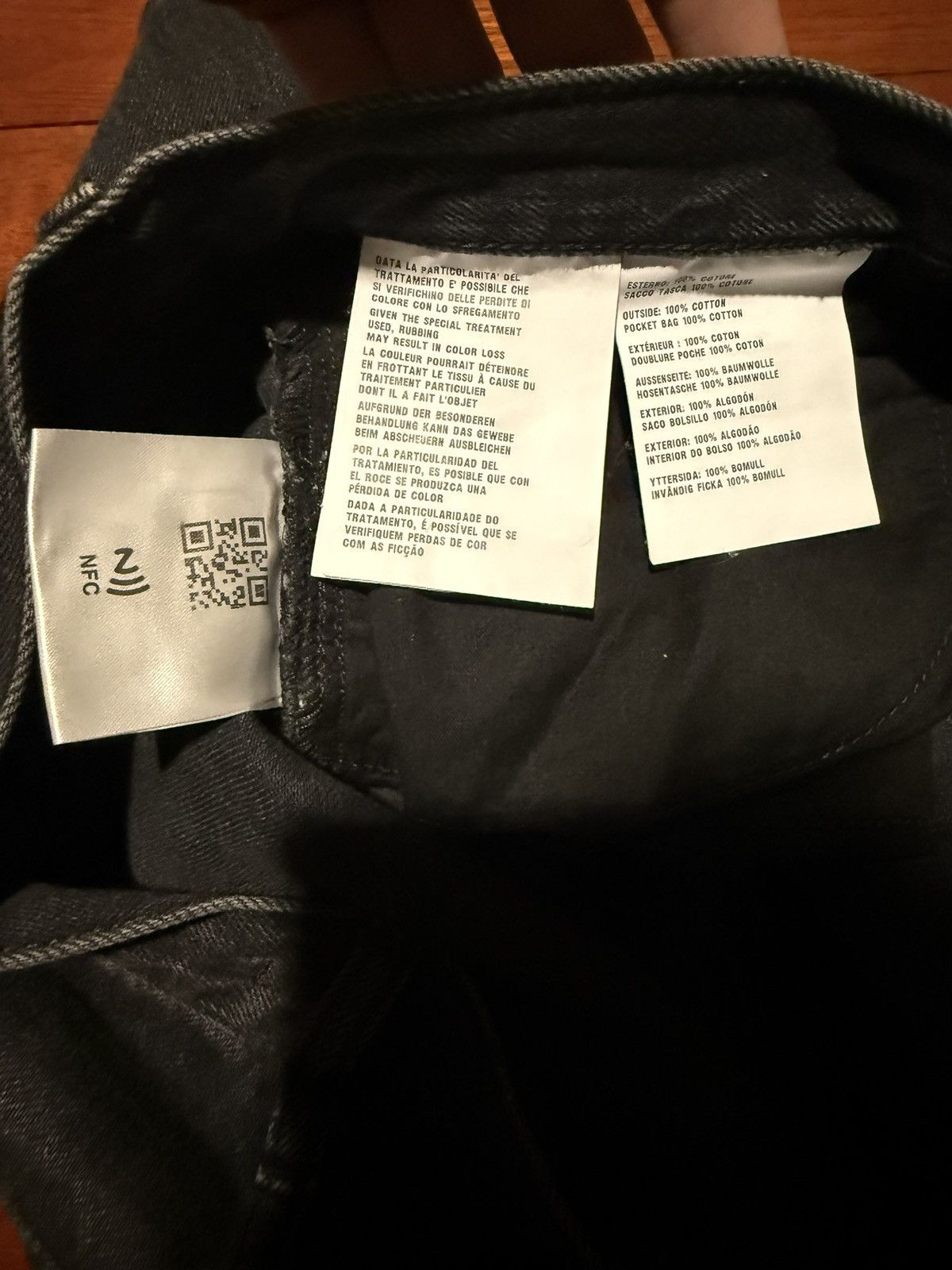 Prada Prada Black Five Pocket Denim Size US 34 / EU 50 - 5 Thumbnail