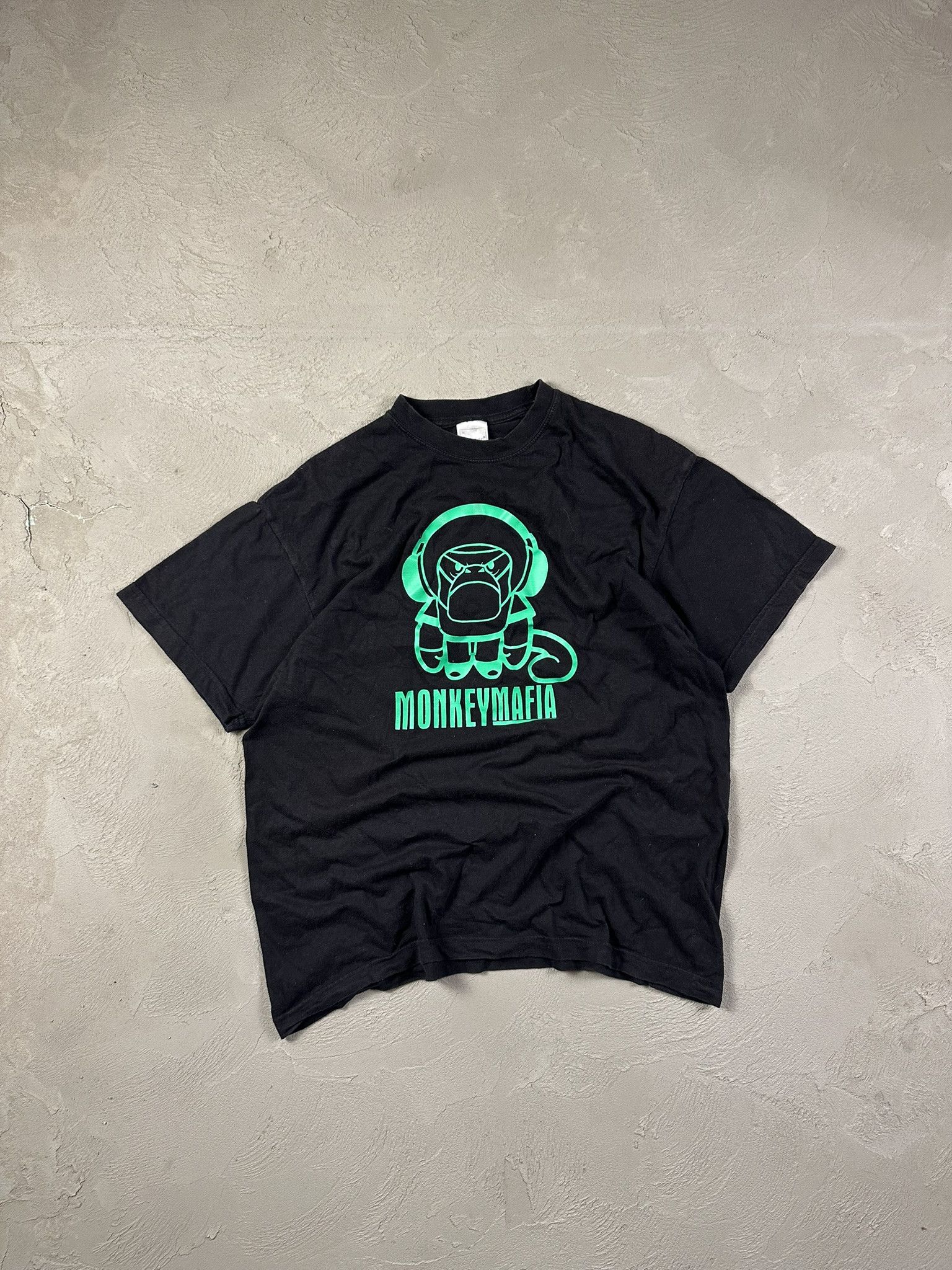 Band Tees × Vintage Rare 00s Monkey Mafia Band Music T-shirt Size US M / EU 48-50 / 2 - 1 Thumbnail