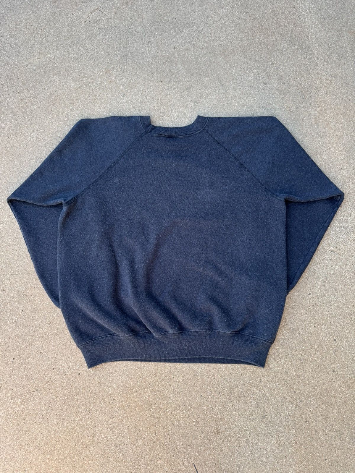 Hard Rock Cafe × Vintage Vtg 80’s Hard Rock San Francisco Faded Black Sweatshirt S/M Size US S / EU 44-46 / 1 - 2 Thumbnail