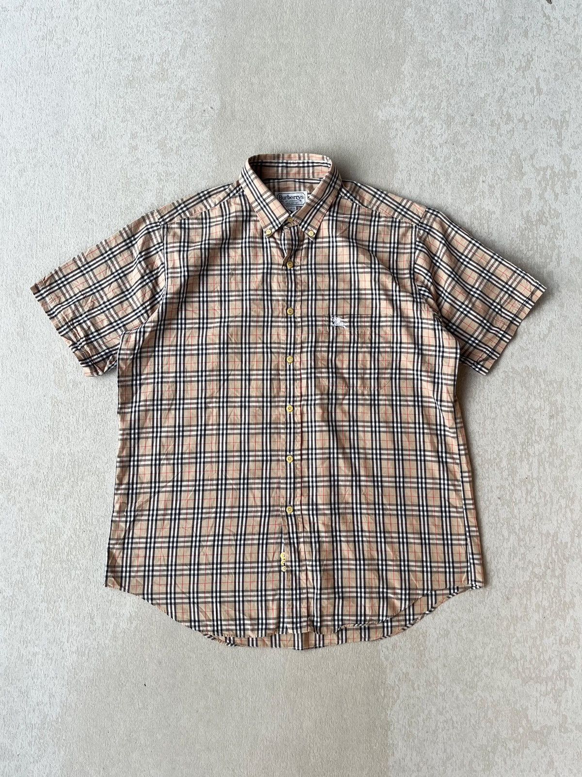 Burberry Vintage Burberrys Nova check shirt Size US L / EU 52-54 / 3 - 1 Thumbnail
