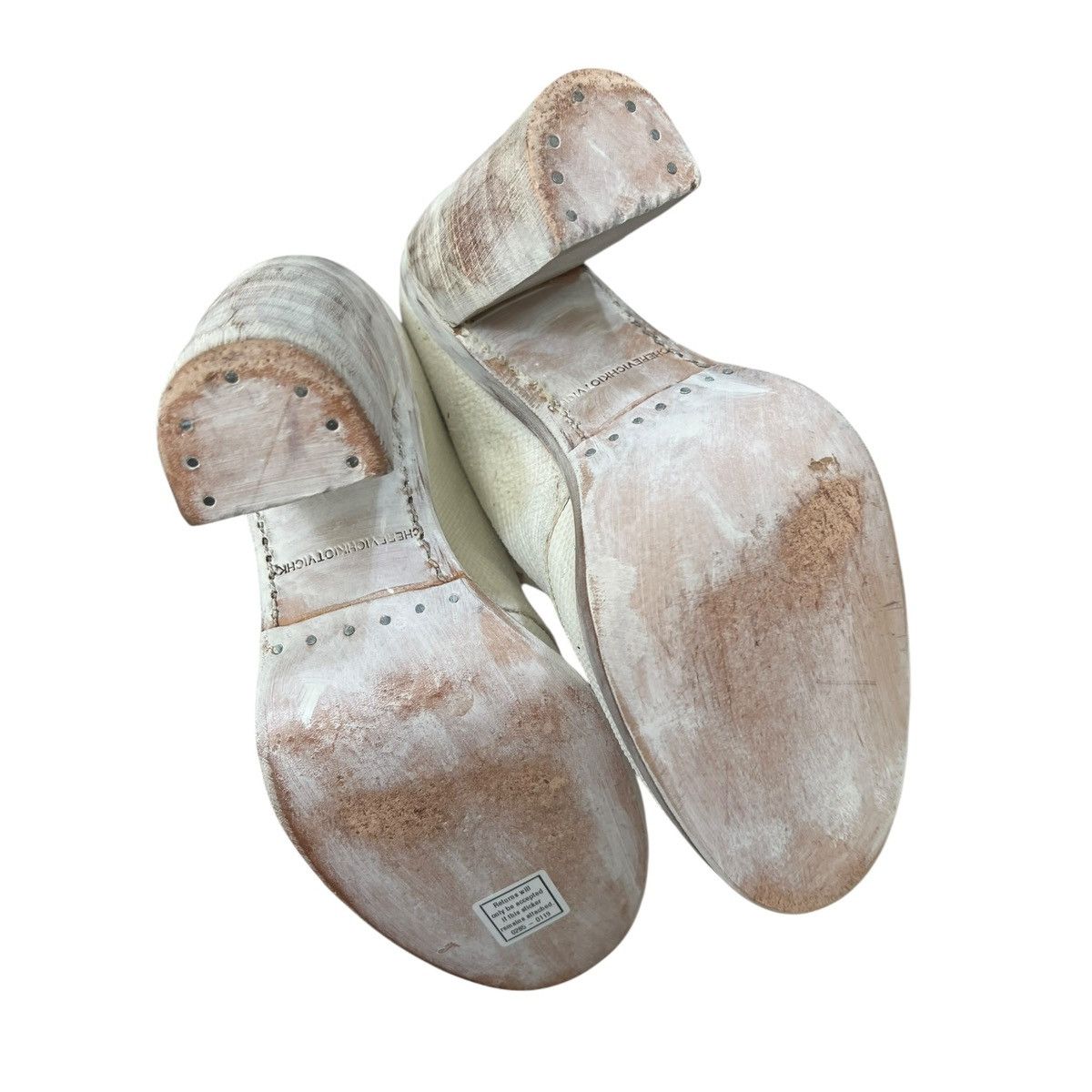 Cherevichkiotvichki cherevichkiotvichki leather pumps painted sole Size US 8 / IT 38 - 3 Thumbnail