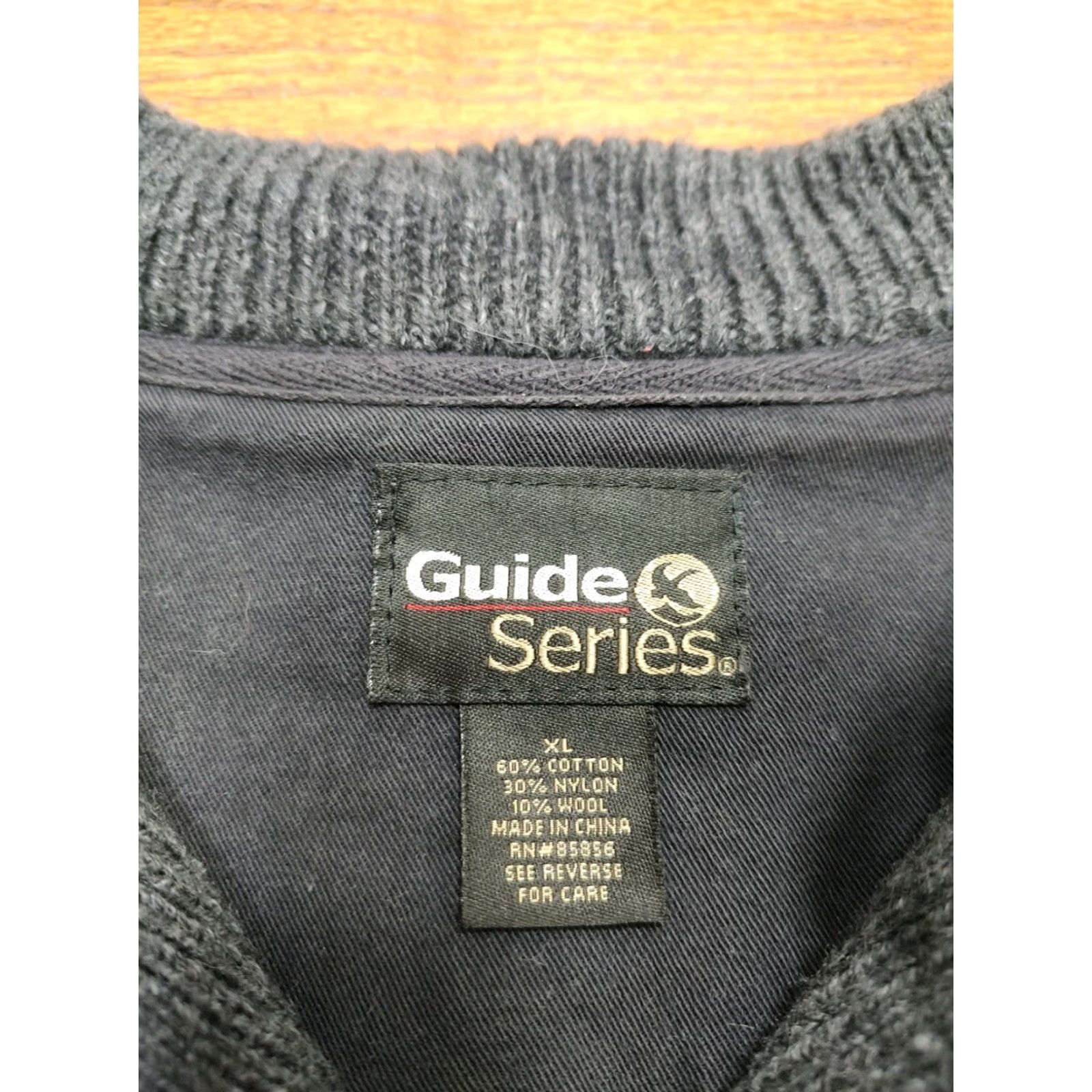 Vintage VINTAGE Gander Mountain Guide Series Wool Blend Sweater Mens XL Gray Pullover Crew Neck Knit Collar 90s Outdoor USA Sweater Mens Size US XL / EU 56 / 4 - 5 Thumbnail