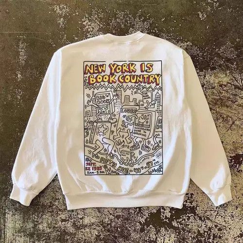 Designer × Japanese Brand Street retro trend dancer pattern sweatshirt Size US L / EU 52-54 / 3 - 1 Thumbnail