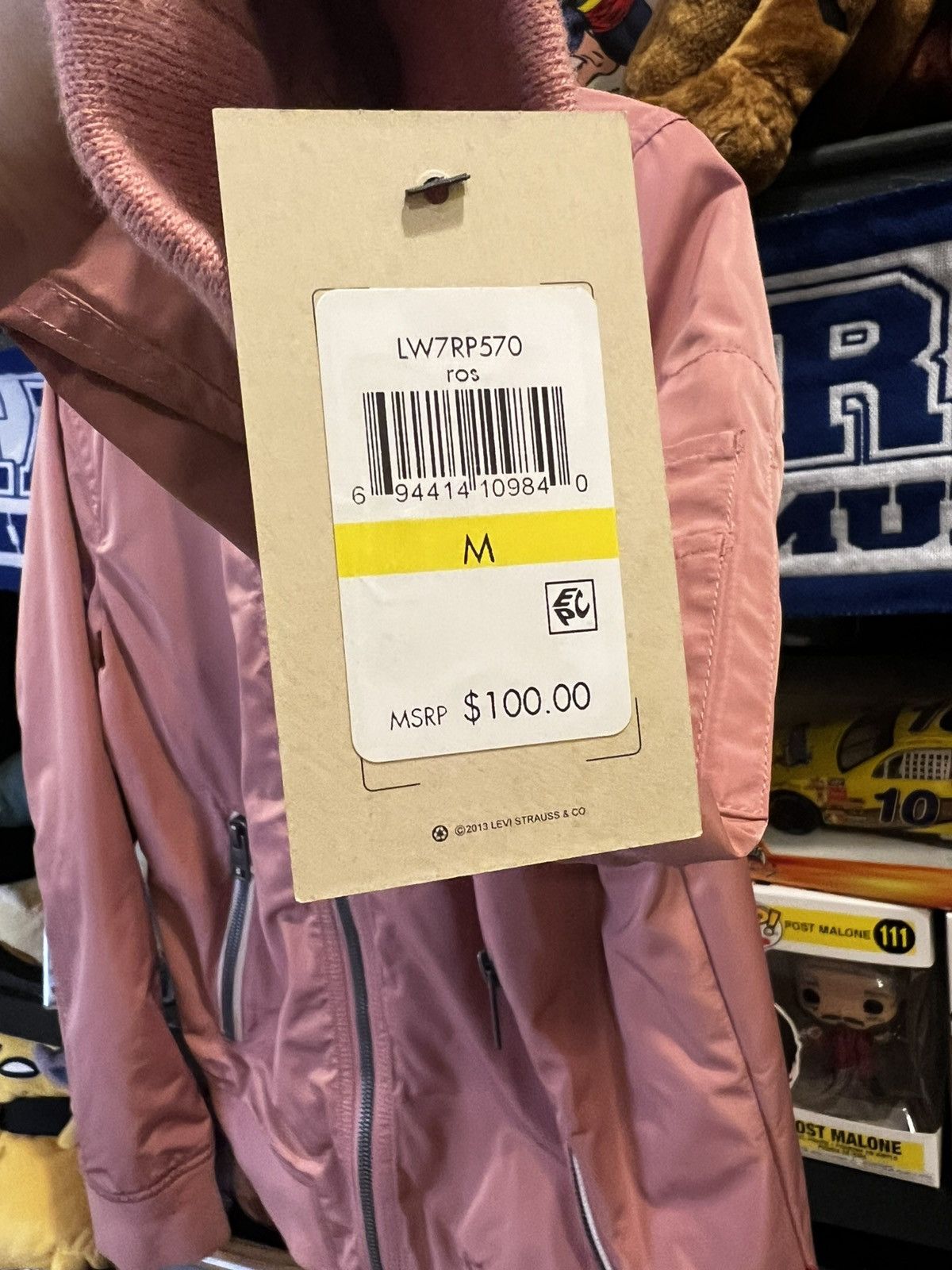 Levi's × Vintage New with Tags Levi Pink Jacket Size US M / EU 48-50 / 2 - 2 Thumbnail
