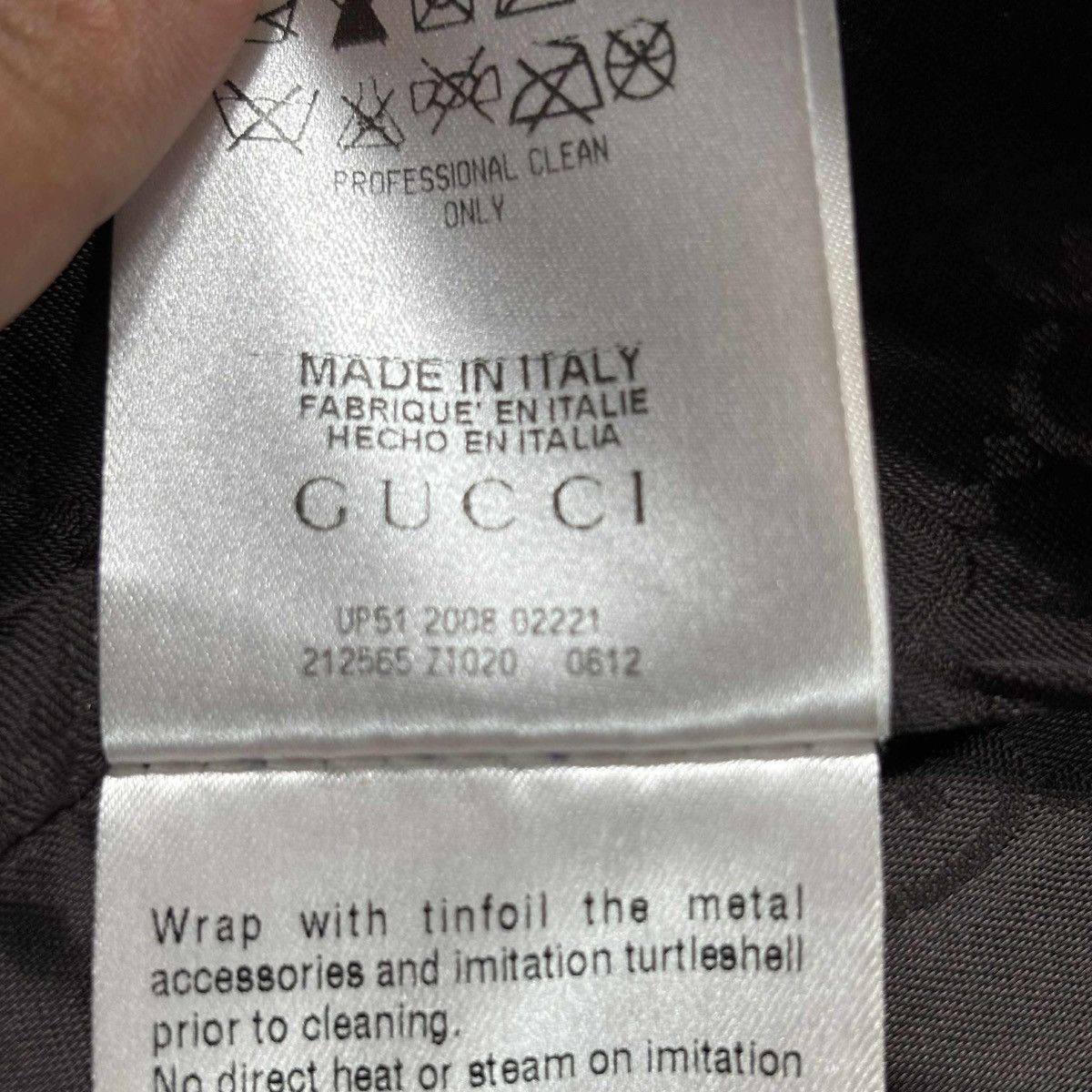 Gucci GUCCI FRIDA ERA - 2008 COAT COTTON / LEATHER SHORT SLEEVES Size M / US 6-8 / IT 42-44 - 13 Thumbnail