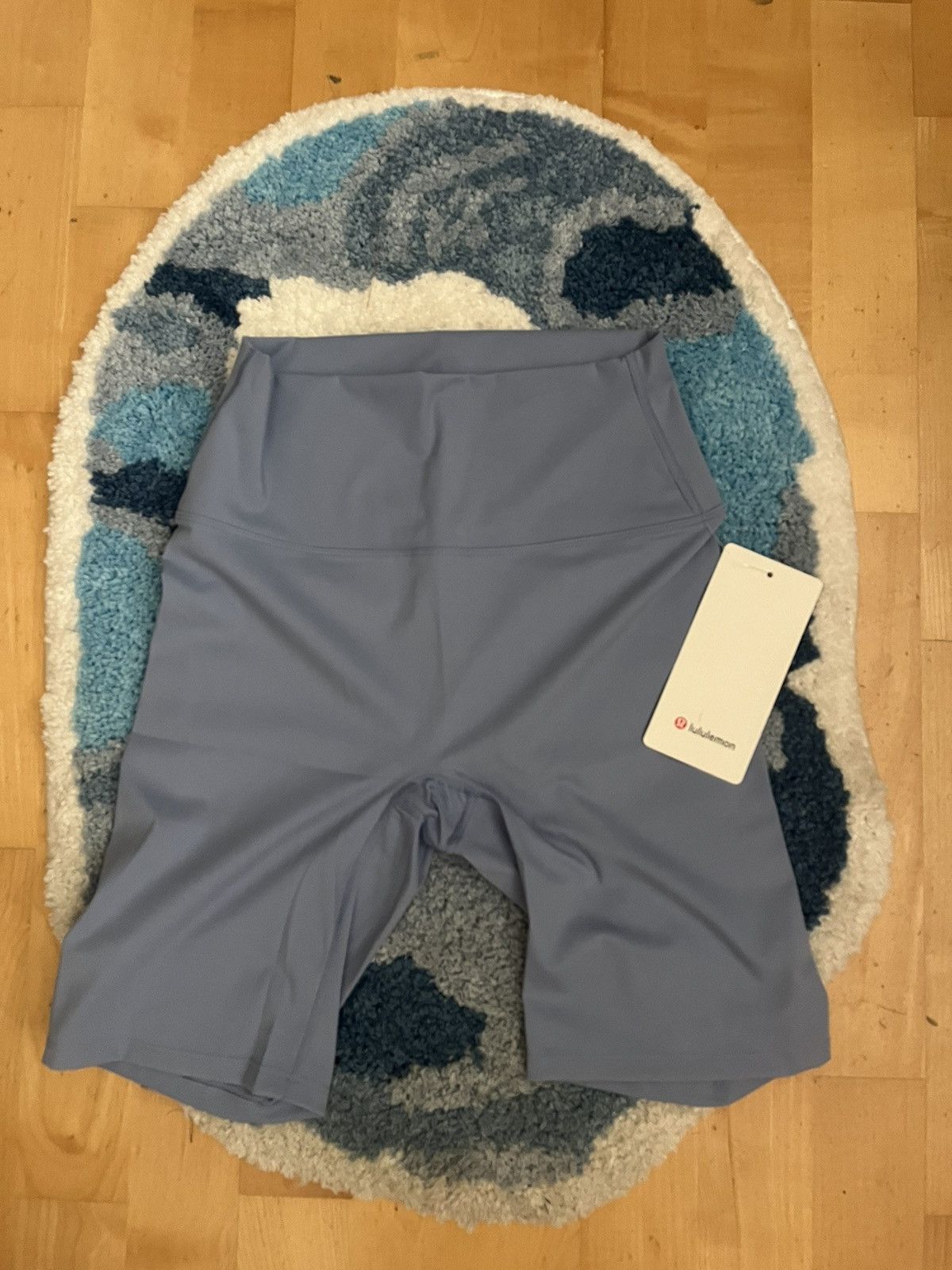 Lululemon Lulu lemon Blue/purple biker shorts Size 28" / US 6 / IT 42 - 1 Thumbnail