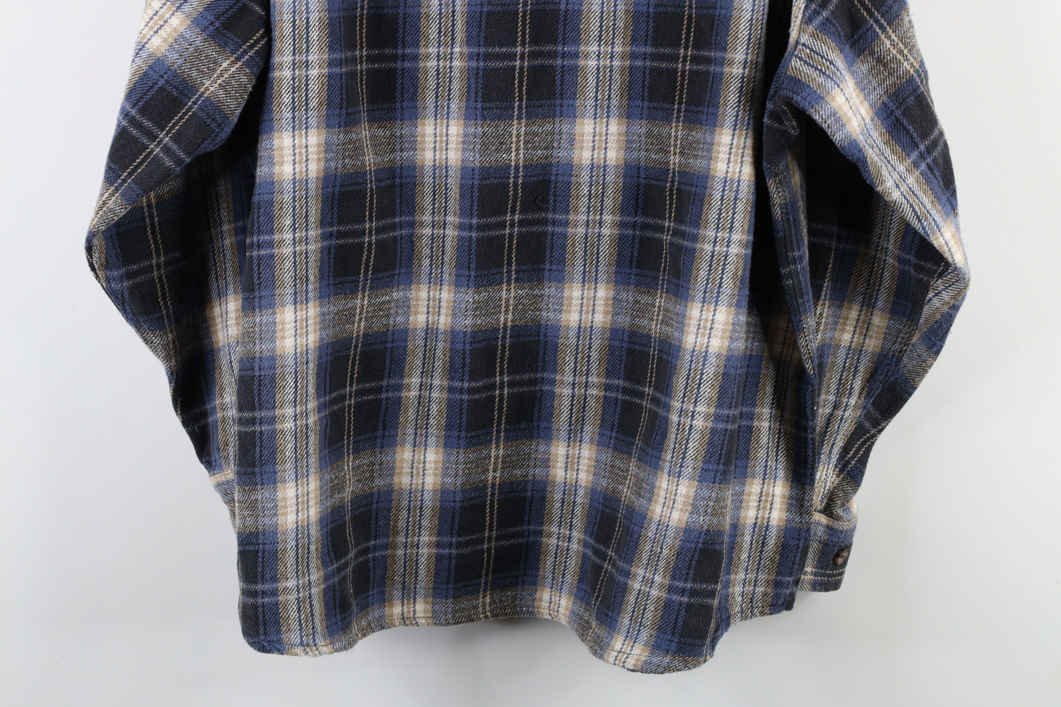 Vintage Vintage 90s Streetwear Heavyweight Button Shirt Cotton Size US XL / EU 56 / 4 - 10 Thumbnail
