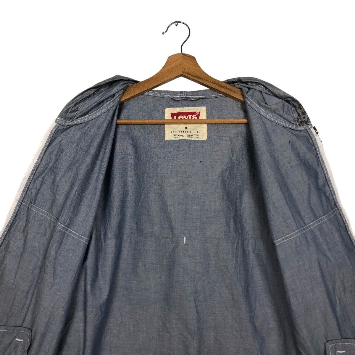 Japanese Brand 📌Vintage Zipper Biker Jacket Levi's Size US M / EU 48-50 / 2 - 17 Thumbnail