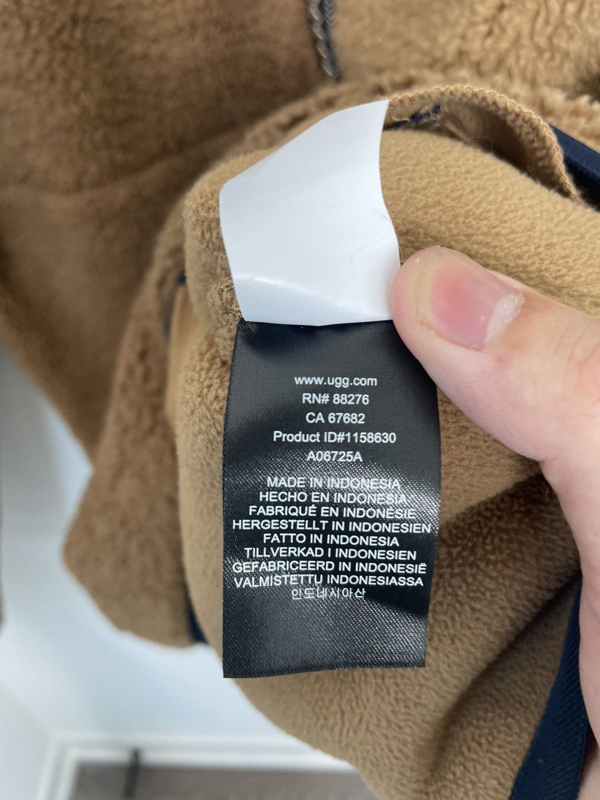 Ugg UGG Tasman Fleece Half Zip Pullover Sweatshirt Brown Medium Size US M / EU 48-50 / 2 - 6 Thumbnail
