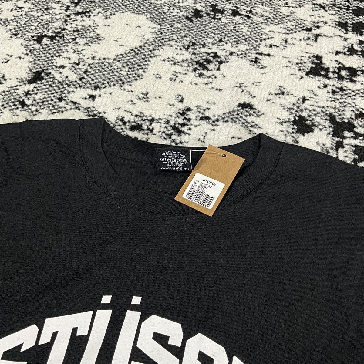 Stussy STUSSY 5 SPORT TEE BLACK - XL Size US XL / EU 56 / 4 - 5 Thumbnail