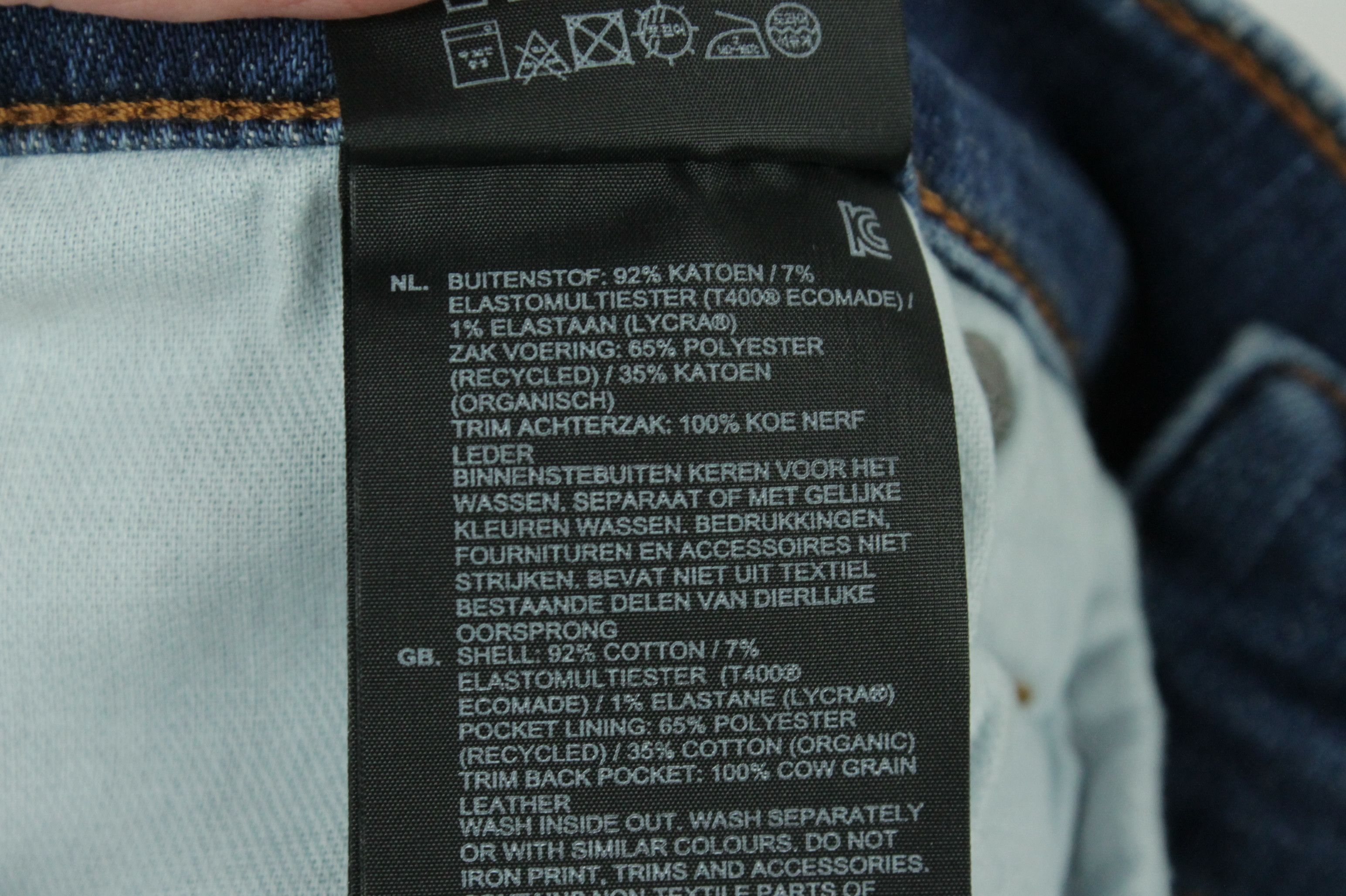 G-Star G-Star Raw Revend Skinny Blue Denim Jeans Size US 32 / EU 48 - 9 Thumbnail