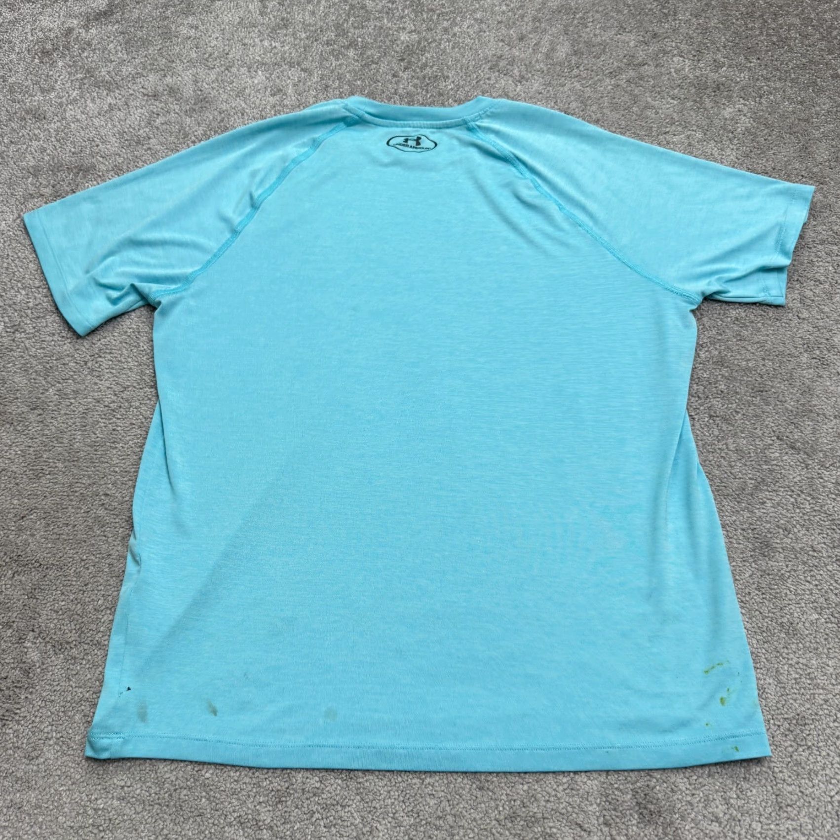Under Armour Under Armour HeatGear T-Shirt Men M Loose Fit Blue Crew Neck Active Tee Shirt Size US M / EU 48-50 / 2 - 2 Thumbnail