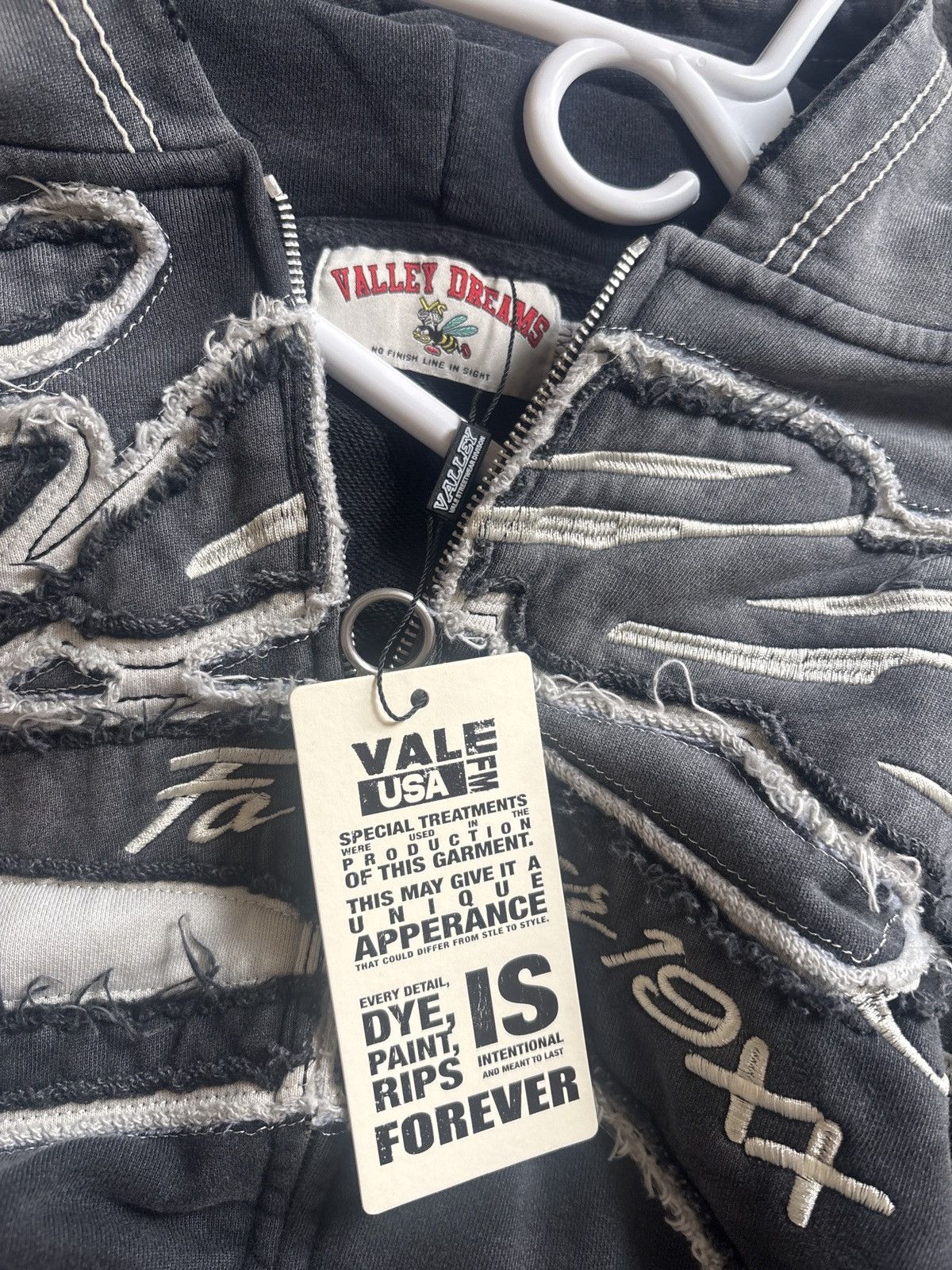 Vale Vale religion black hoodie Size US XXL / EU 58 / 5 - 11 Thumbnail