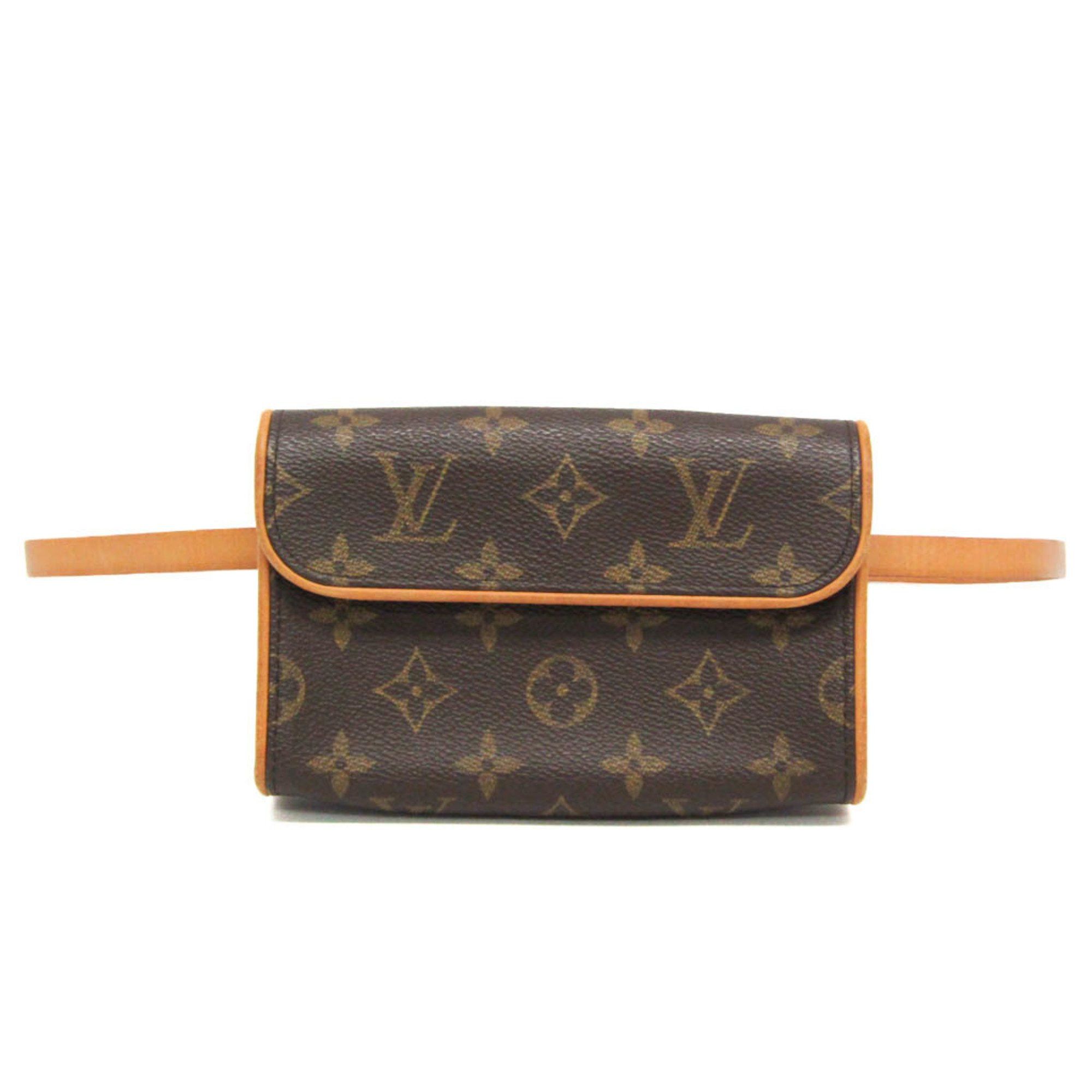 Louis Vuitton Florentine Brown Canvas Clutch Bag (Pre-Owned) Size ONE SIZE - 1 Thumbnail