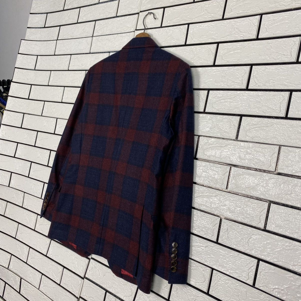 Gucci 🔥VINTAGE COATS JACKET GUCCI TARTAN DESIGN DOUBLE BREAST Size US S / EU 44-46 / 1 - 10 Thumbnail