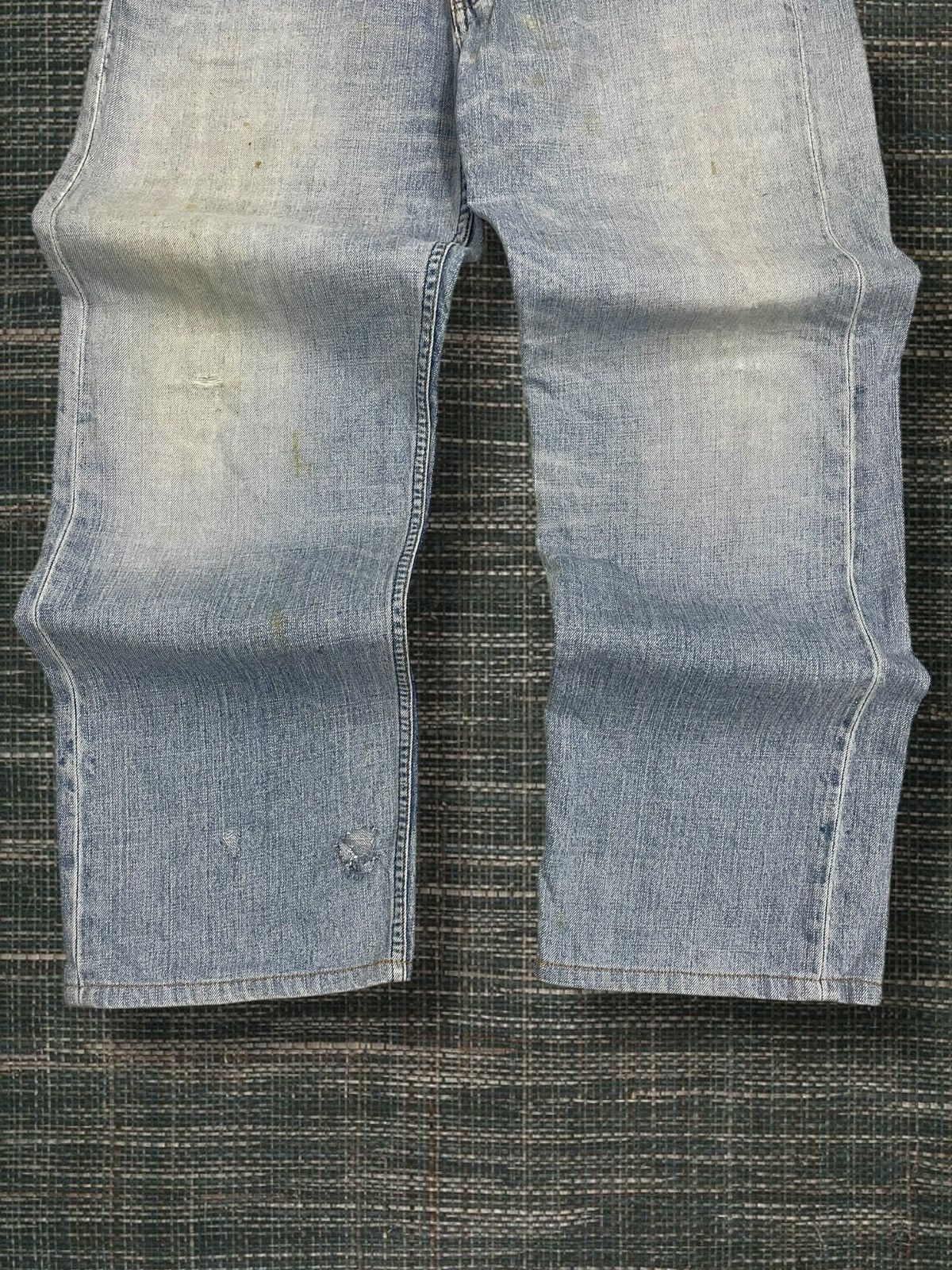 Levi's Vintage Clothing Vintage Original Designer Levis 503 Distressed Stain Denim Size US 32 / EU 48 - 3 Thumbnail