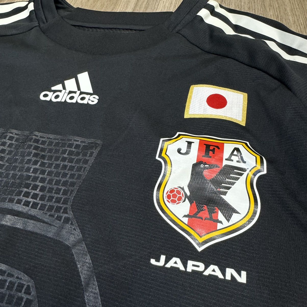 Adidas Japan women football 2010 player issue goalkeeper shirt Size L / US 10 / IT 46 - 4 Thumbnail