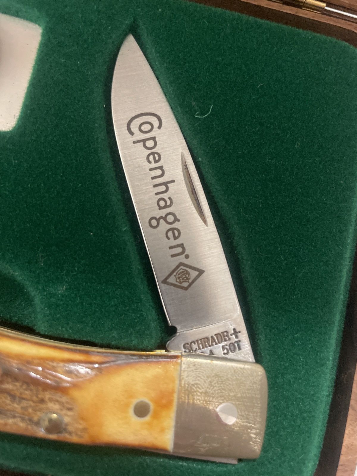 Cowboy Equipment Copenhagen Tobacco Company Schrade Knife Size ONE SIZE - 4 Thumbnail