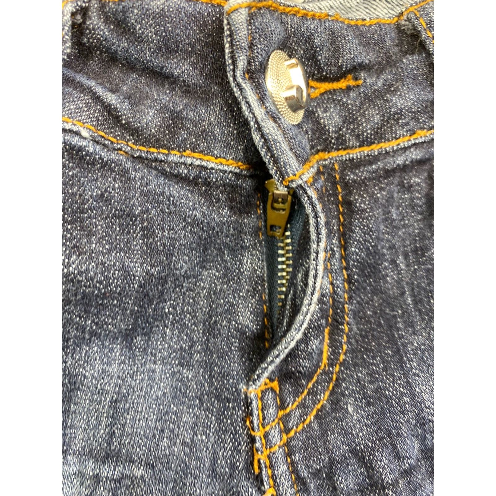 Vintage Womens Judy Blue Jeans Jeans Blue Size 3 x 32 Distress #2363 Size 26" / US 2 / IT 38 - 7 Thumbnail
