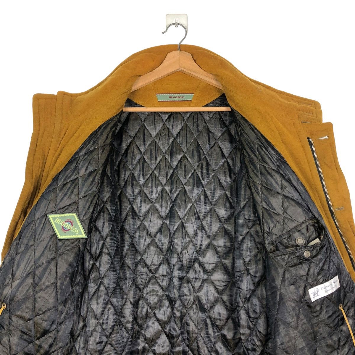 Hugo Boss 🔥VINTAGE HUGO BOSS MADE IN ITALY BIKER JACKET MULTI POCKETS Size US M / EU 48-50 / 2 - 16 Thumbnail
