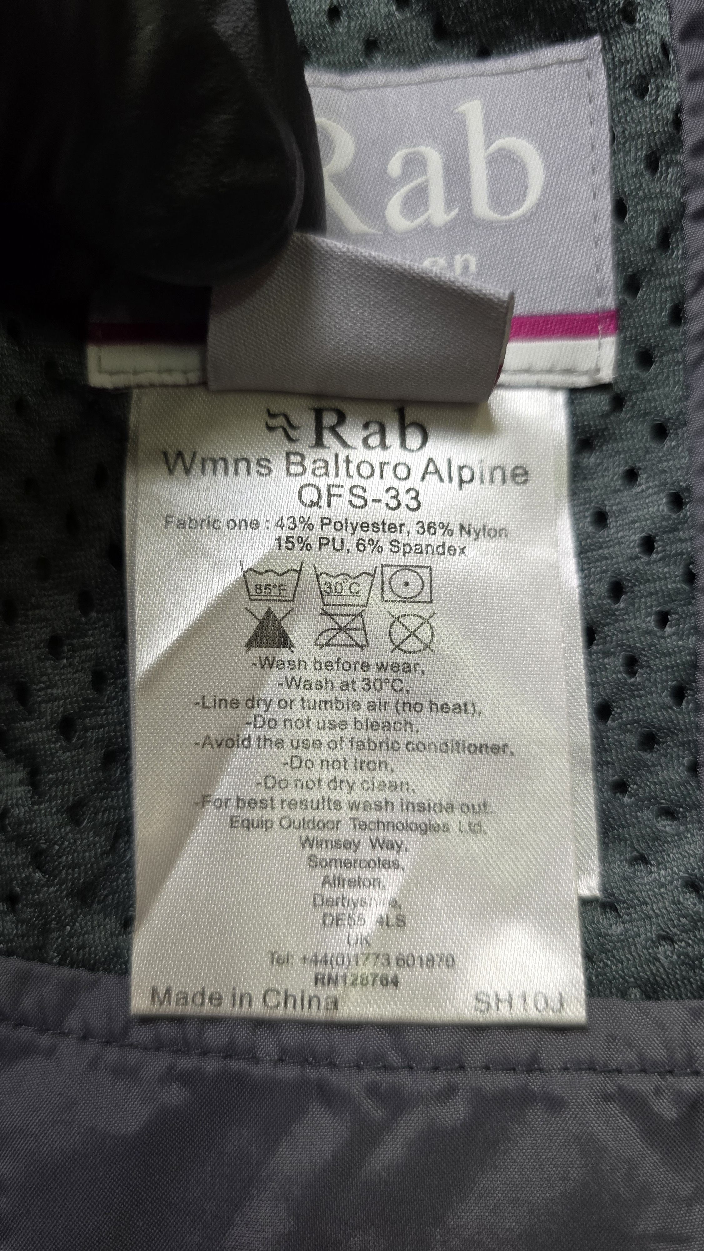 Rab Rab Baltoro Alpine Hooded Full Zip Power Shield Jacket Size L / US 10 / IT 46 - 22 Thumbnail