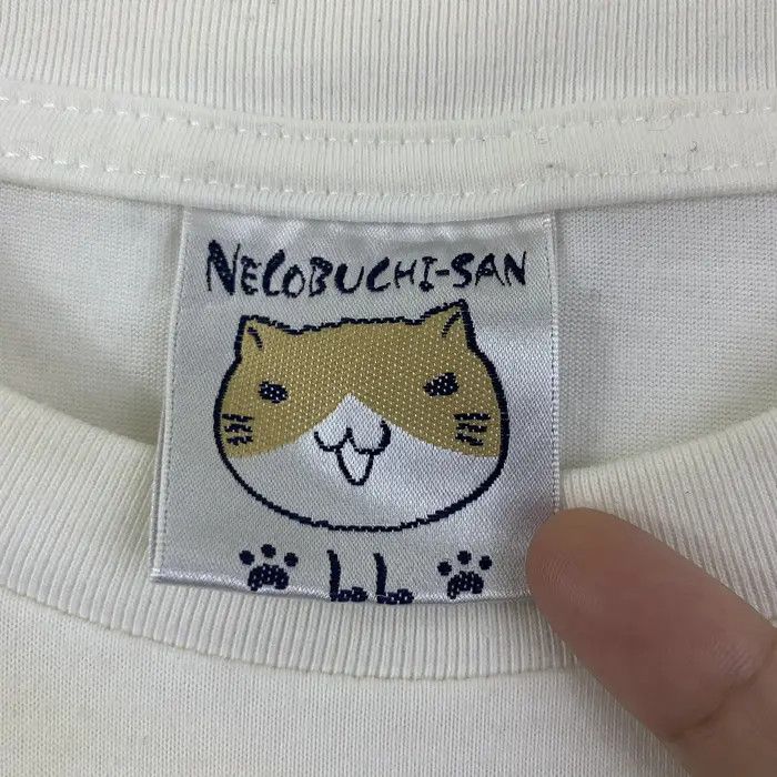 Vintage NECOBUCHI SAN LINE Character Cat Fight Tee Shirt Size L / US 10 / IT 46 - 8 Thumbnail