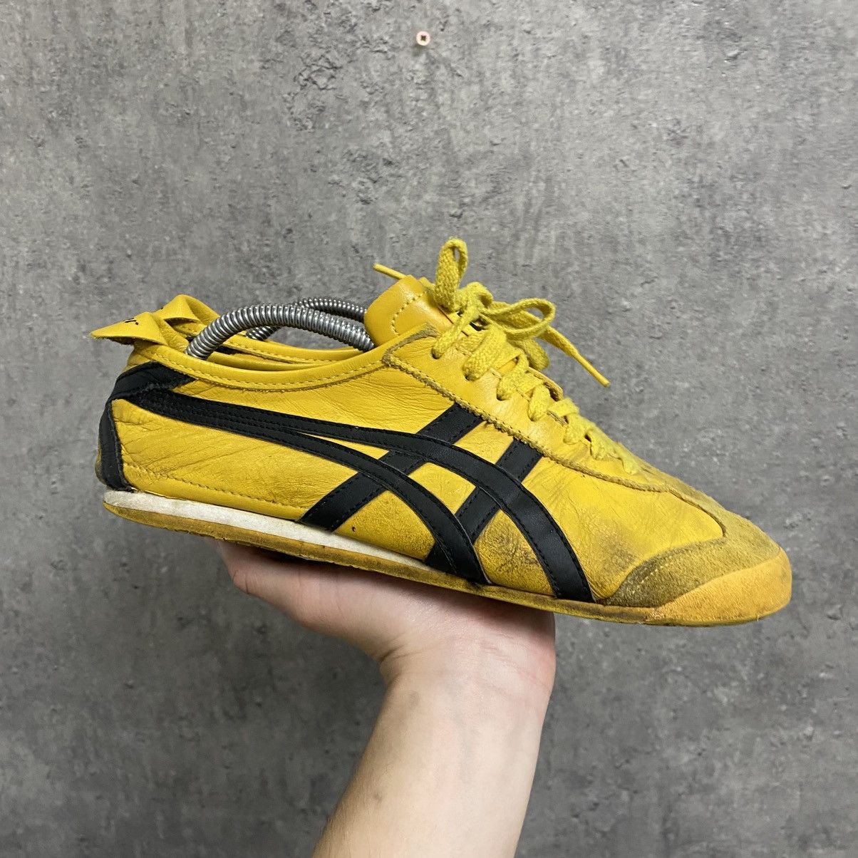Asics RARE Vintage Asics Onitsuka Tiger Kill Bill Yellow Shoes Size US 8 / EU 41 - 6 Thumbnail