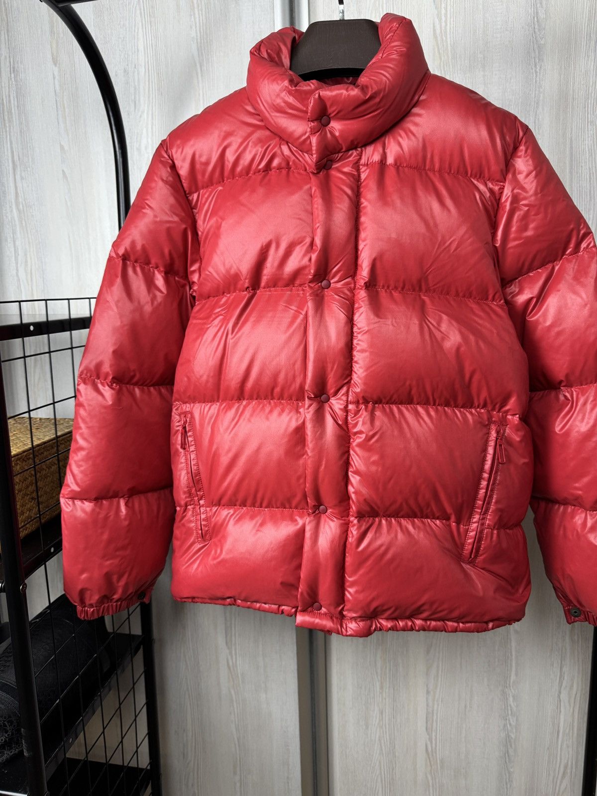 Moncler VTG Moncler Grenoble Red Puffer Down Jacket Rare 90s Snap Size US M / EU 48-50 / 2 - 6 Thumbnail