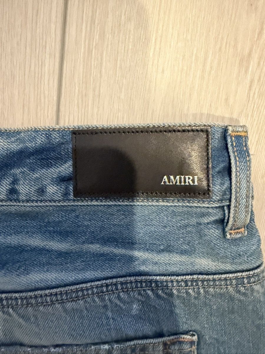 Amiri Amiri mx1 honeycomb striaght leg jeans Size US 40 / EU 56 - 9 Thumbnail