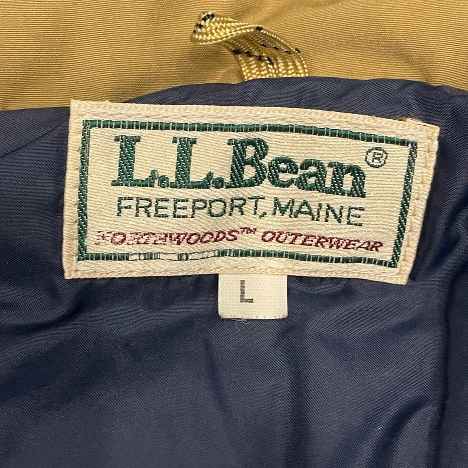 L.L. Bean L.L. Bean Men's Tan Puffer Vest Size:L Size US L / EU 52-54 / 3 - 5 Thumbnail