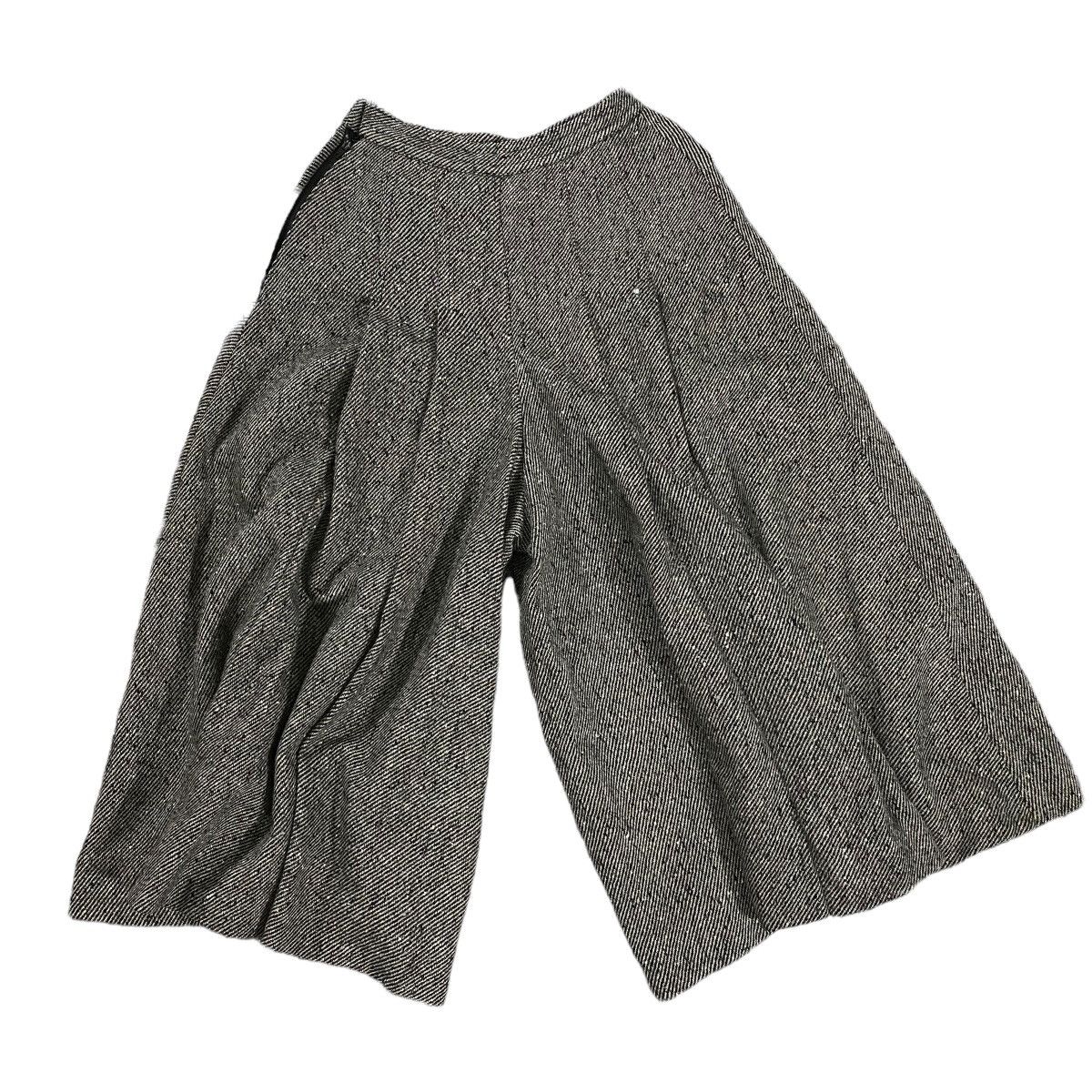 Comme des Garcons × Junya Watanabe × Rei Kawakubo Vintage 1980’s Comme des Garçons Tweed Wide Pants Japanese Size 22" - 9 Thumbnail
