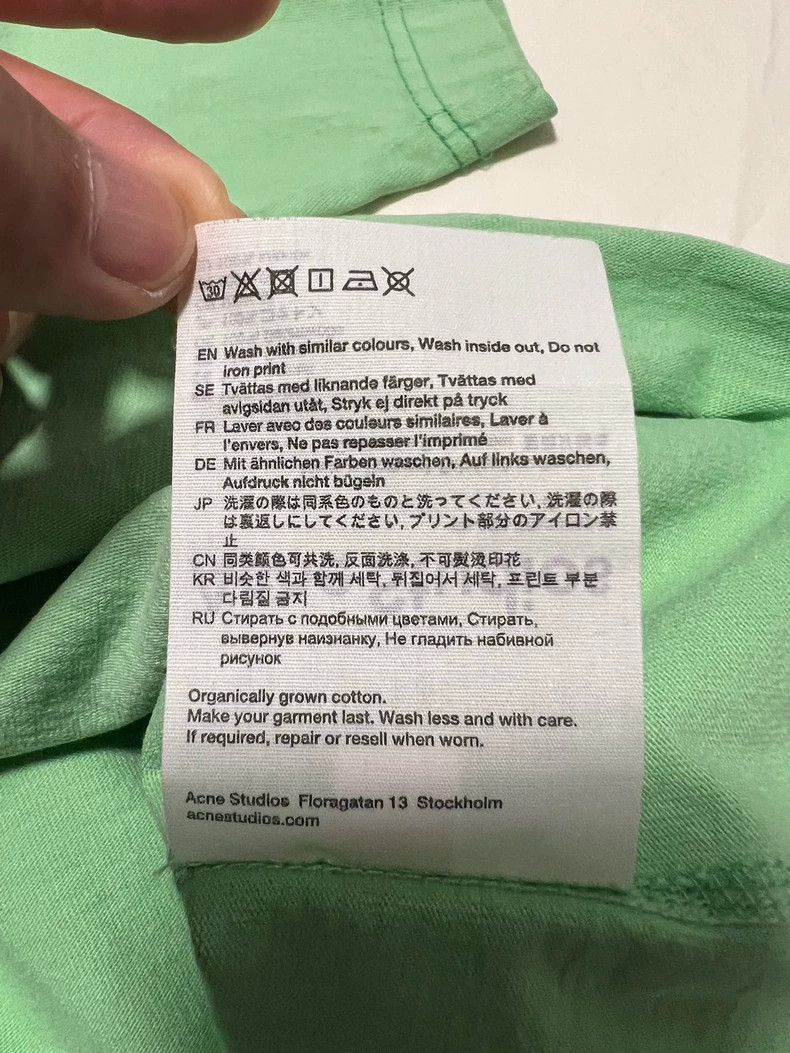 Acne Studios acne studios Casual short-sleeved shirt 2505-Nextarrow Size US S / EU 44-46 / 1 - 7 Thumbnail