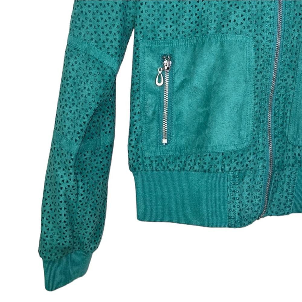 Designer Kenneth Cole l Faux Suede Jacket Size Petite Small Size S / US 4 / IT 40 - 4 Thumbnail