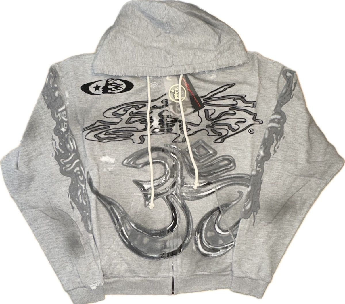 HELLSTAR Hellstar Yoga Zip Up Hoodie Size US M / EU 48-50 / 2 - 1 Thumbnail