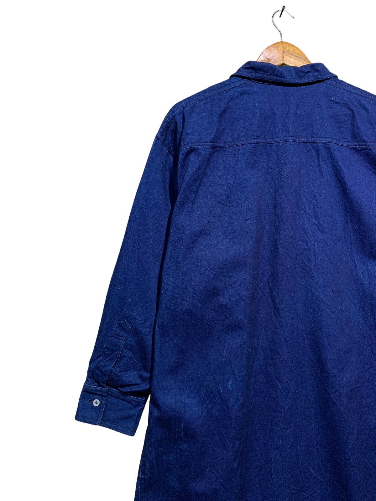 Comme des Garcons 🔥ARCHIVES VTG CDG 80S GOWNS INDIGO BLUE Size S / US 4 / IT 40 - 7 Thumbnail
