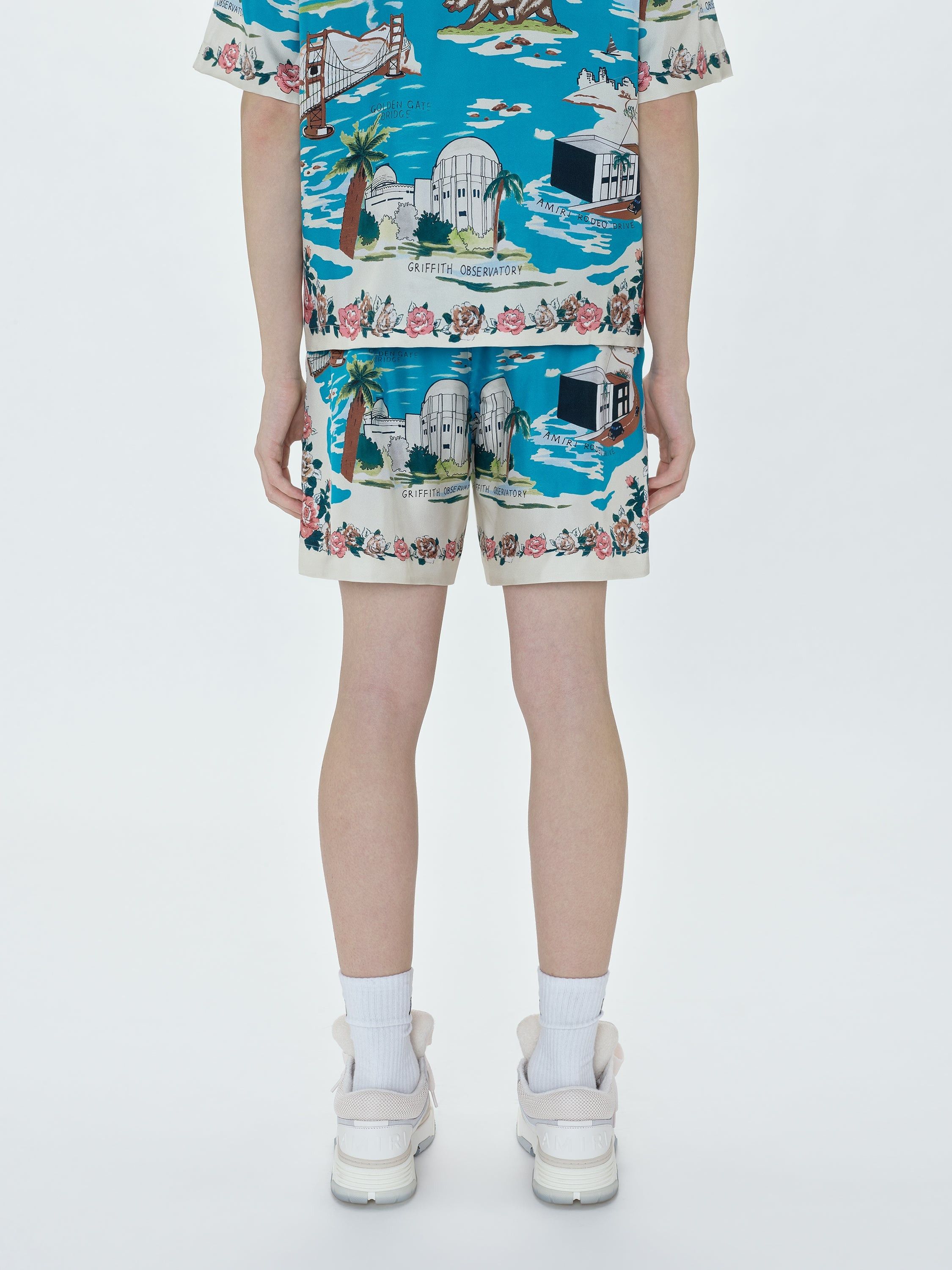 Amiri o1s1wg110825 California Short in Multicolor Size US 32 / EU 48 - 4 Thumbnail