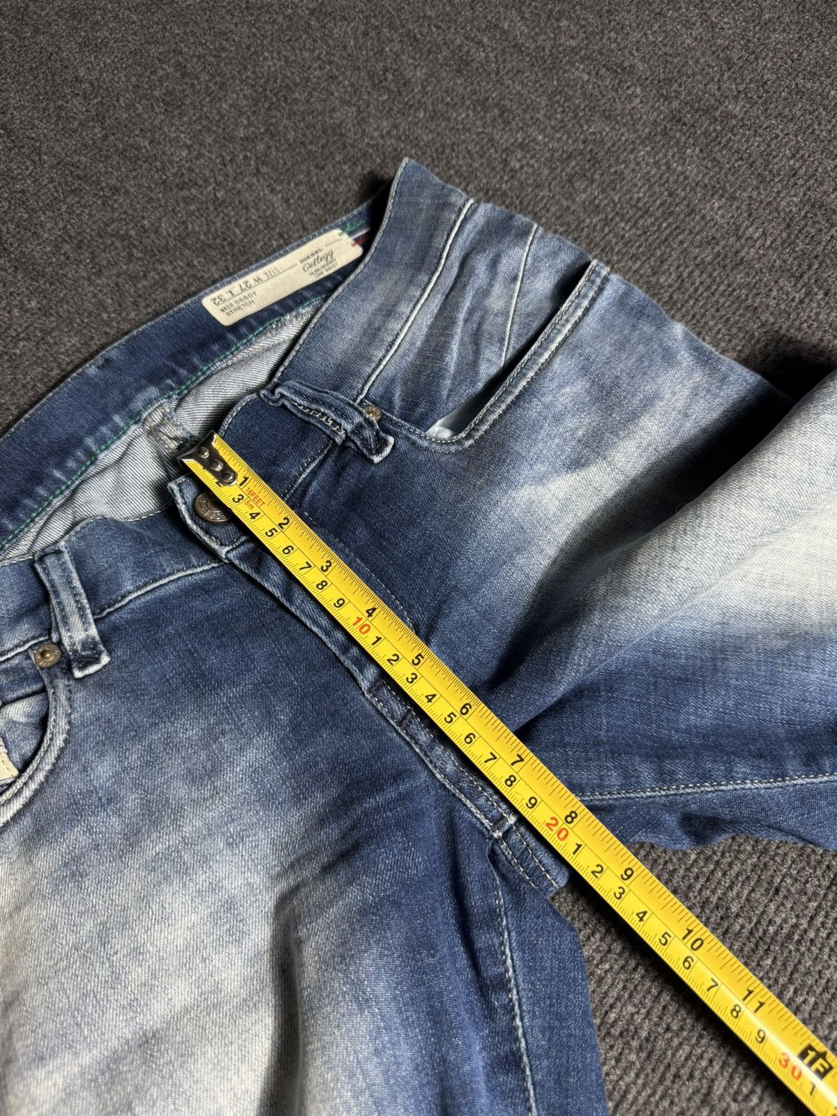 Diesel Luxury 00s Diesel Getlegg Italy Slim Skinny Jeans Italy Y2K Size 27" / US 4 / IT 40 - 19 Thumbnail