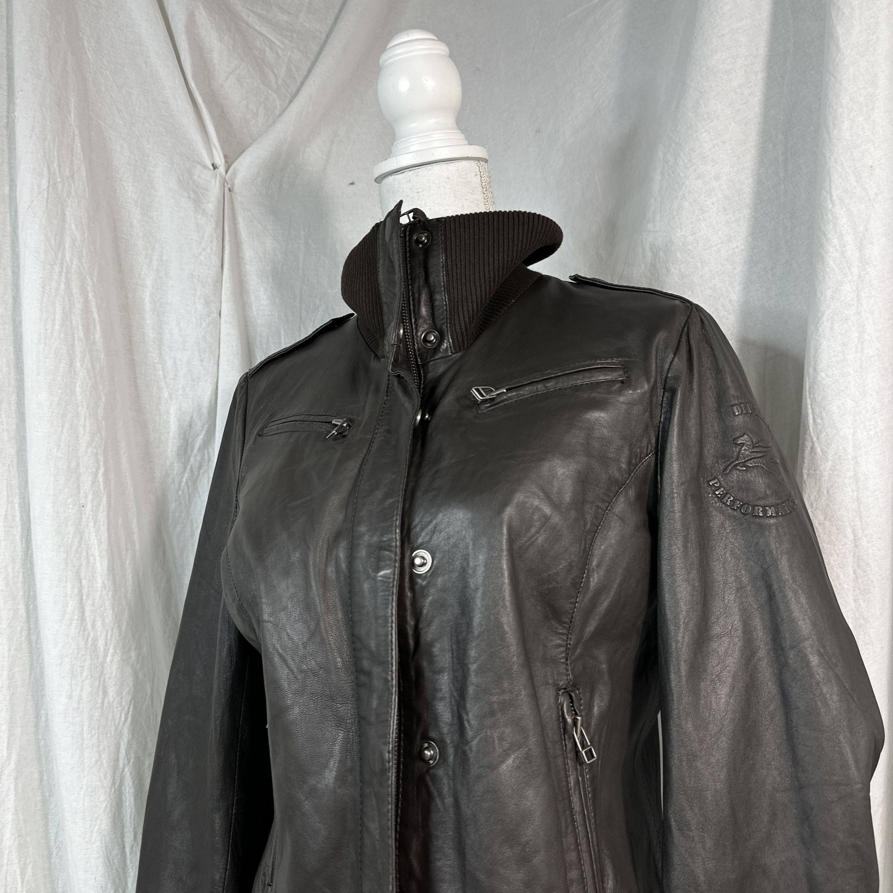 Vintage Vintage Moto Leather Jacket Size US M / EU 48-50 / 2 - 8 Thumbnail