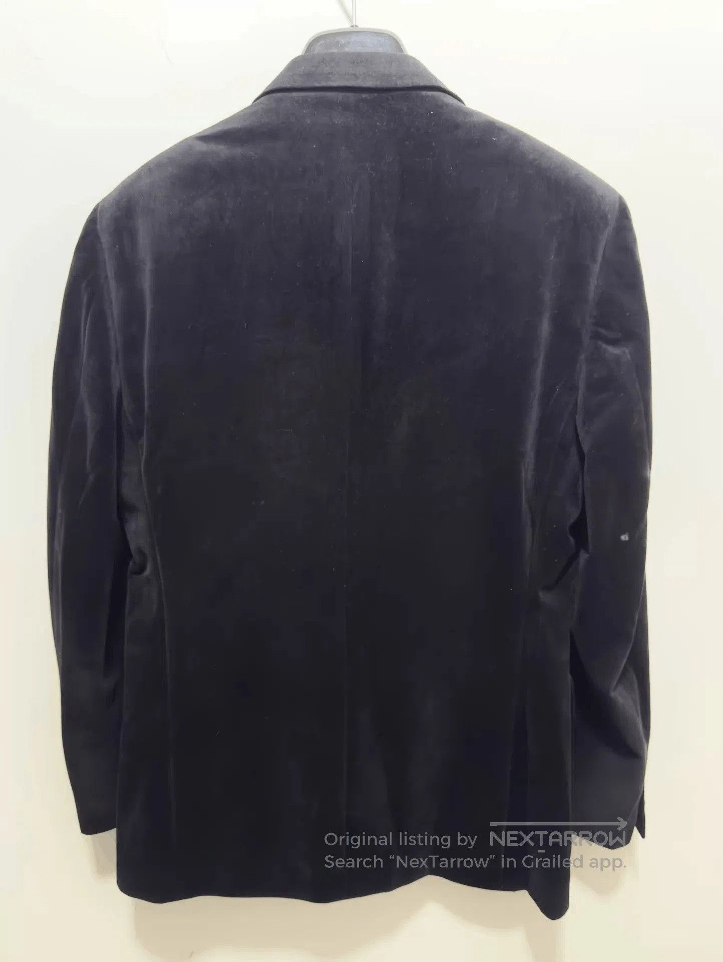 Saint Laurent Paris Black Velvet Single-Breasted Blazer. Size US M / EU 48-50 / 2 - 2 Thumbnail