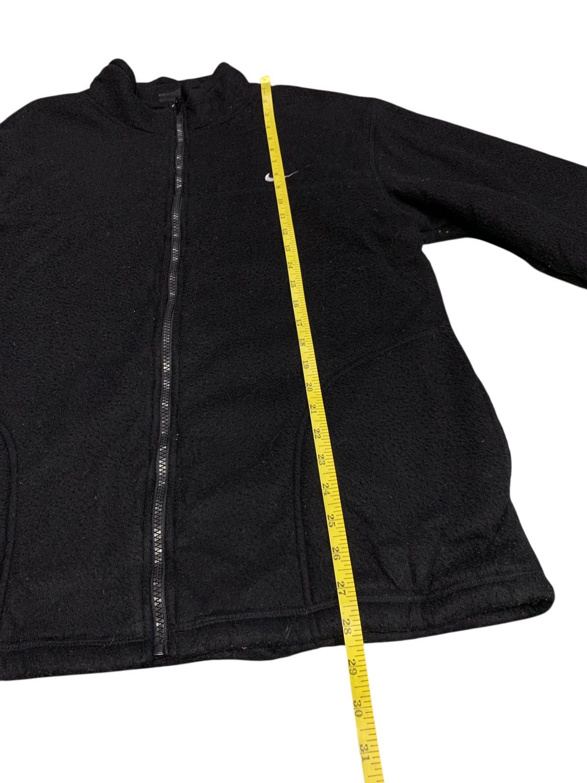 Nike × Vintage Rare Vintage 90's Nike Small Logo Fleece Zipper Down Size US L / EU 52-54 / 3 - 8 Thumbnail