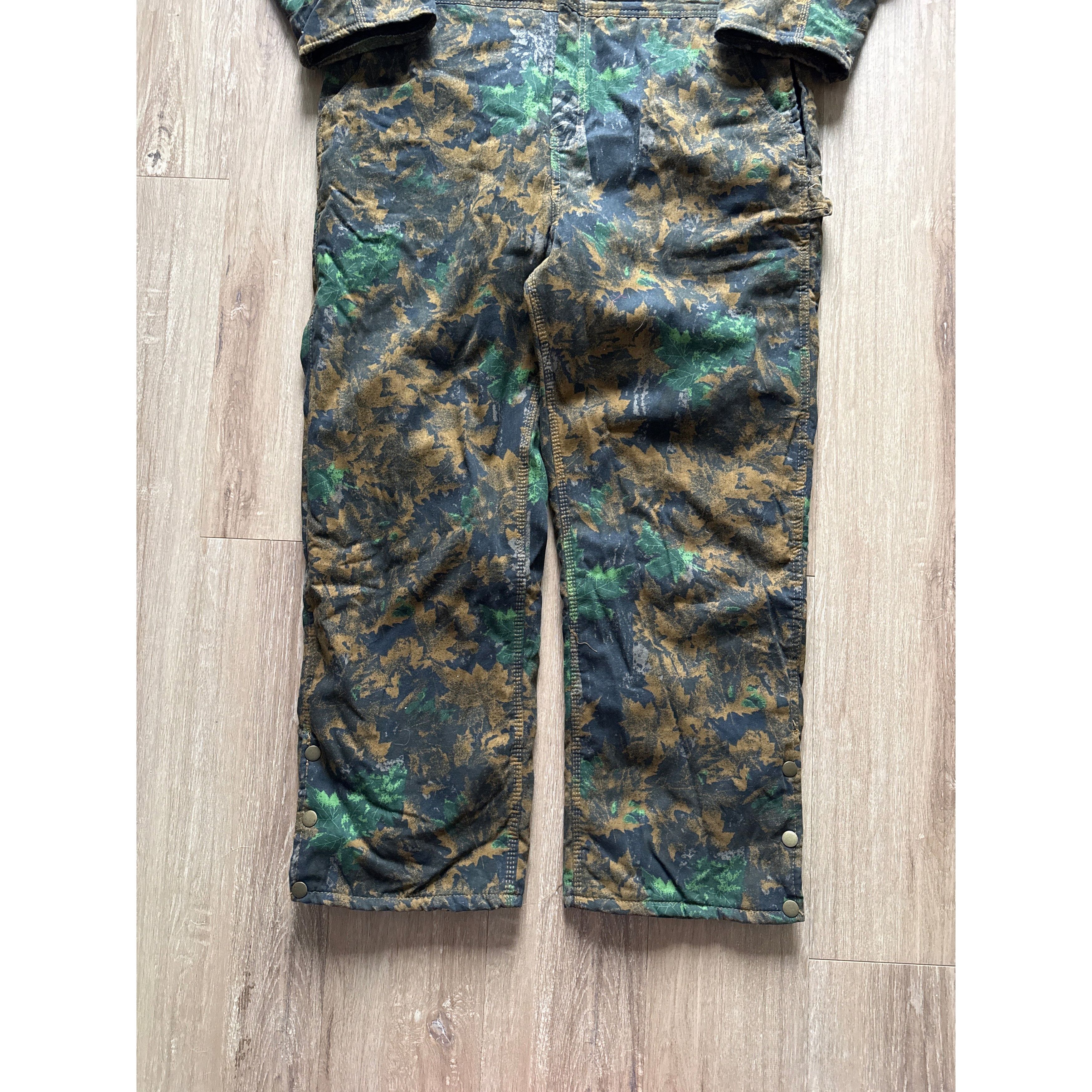 Other Bass Creek Workwear Forest Camo Overalls Size US 32 / EU 48 - 2 Thumbnail
