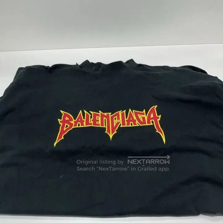 Balenciaga Balenciaga Black Long Sleeve Rock Graphic Sweatshirt. Size US M / EU 48-50 / 2 - 2 Thumbnail