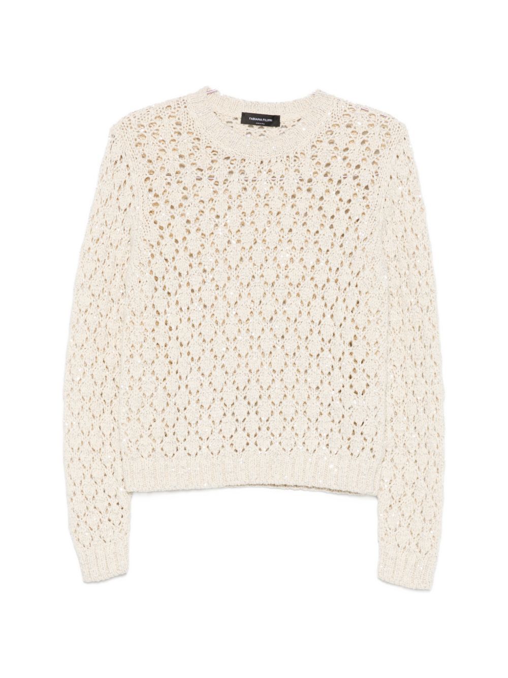 Fabiana Filippi CREWNECK SWEATER Size M / US 6-8 / IT 42-44 - 1 Thumbnail