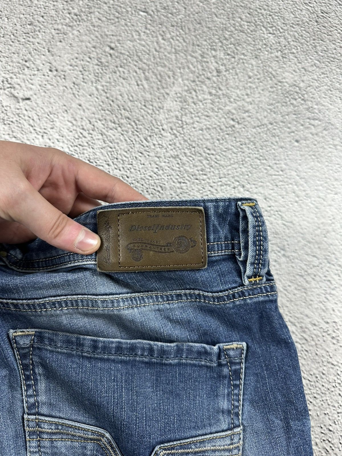 Diesel Vintage Diesel Industry Baggy Denim Jean Y2K Old Money Size US 34 / EU 50 - 5 Thumbnail