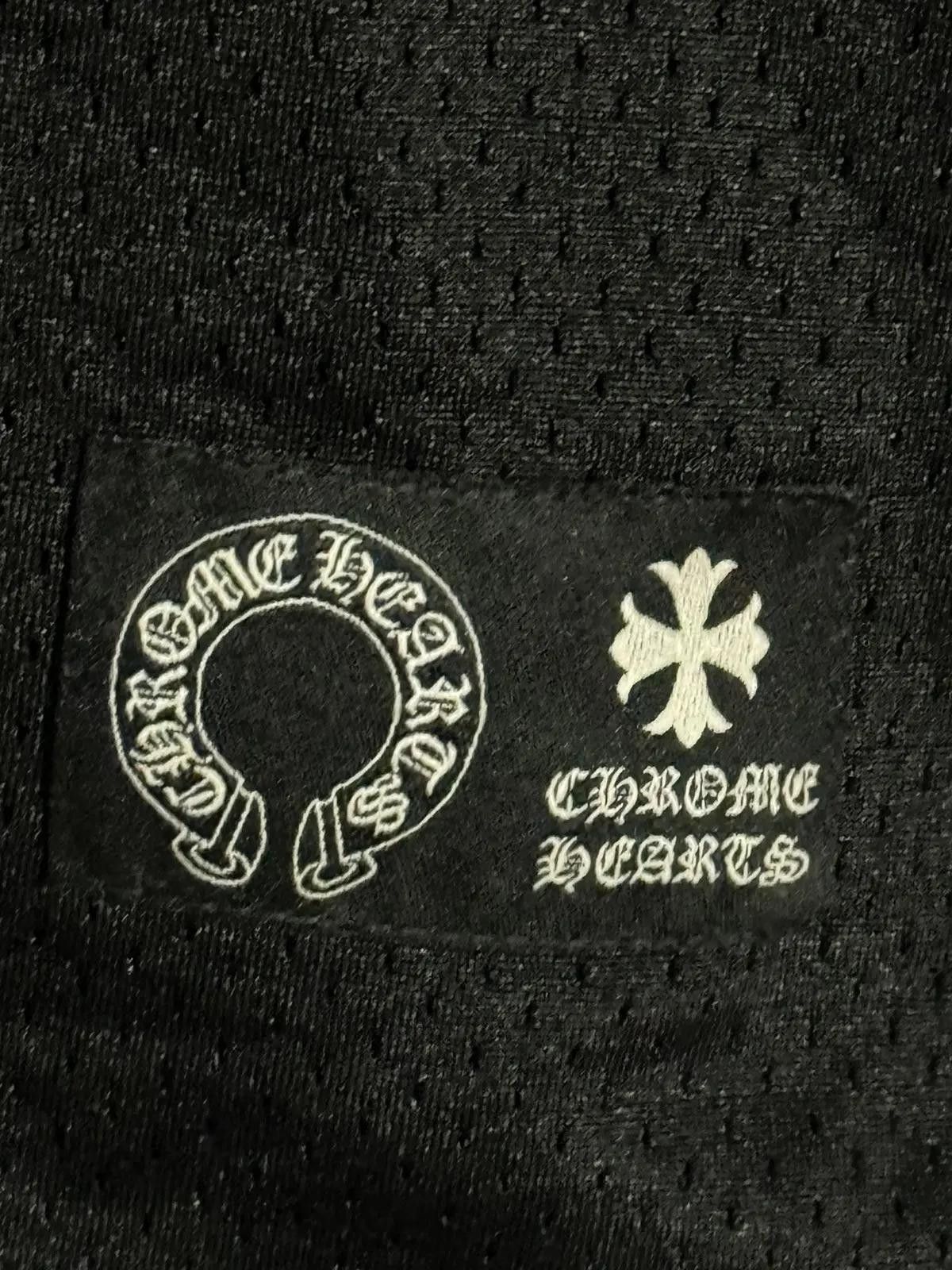 Chrome Hearts Short Sleeve Mesh Jersey Size US M / EU 48-50 / 2 - 3 Thumbnail