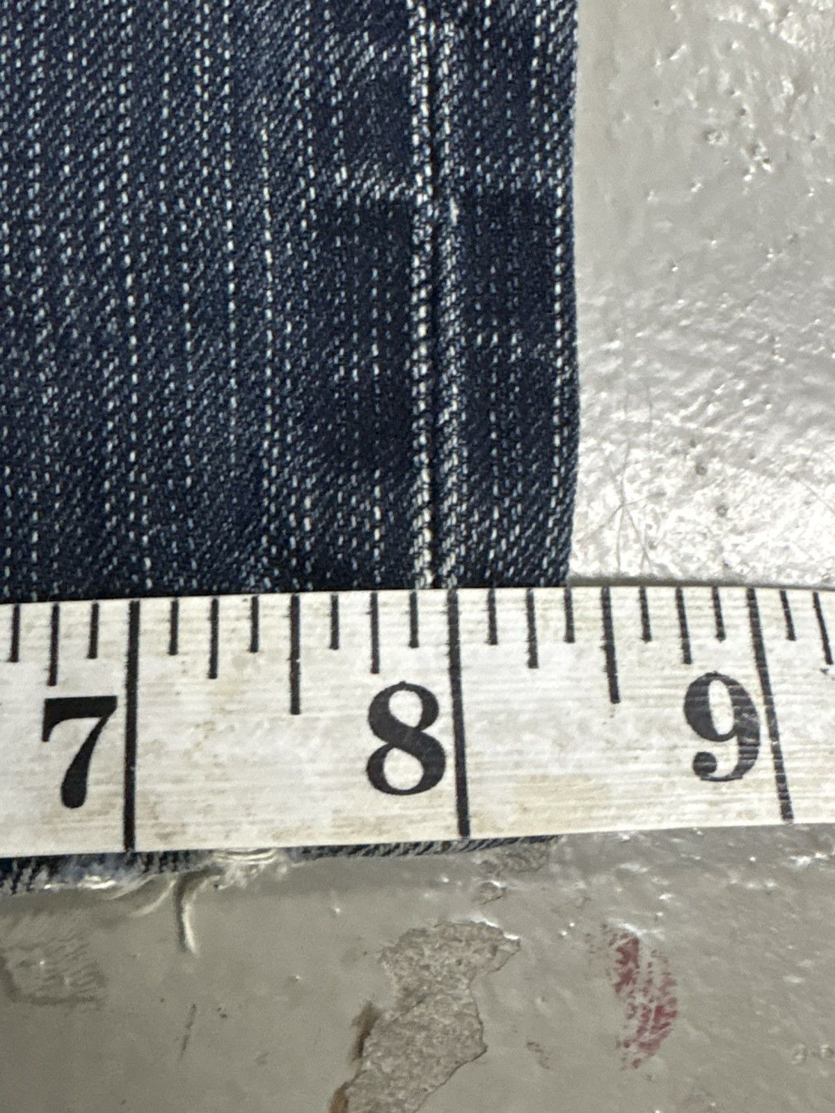 Hedi Slimane Edwin 503 Balenciaga Destroyed Rusty Wash Distressed Jeans. Size US 31 - 22 Thumbnail