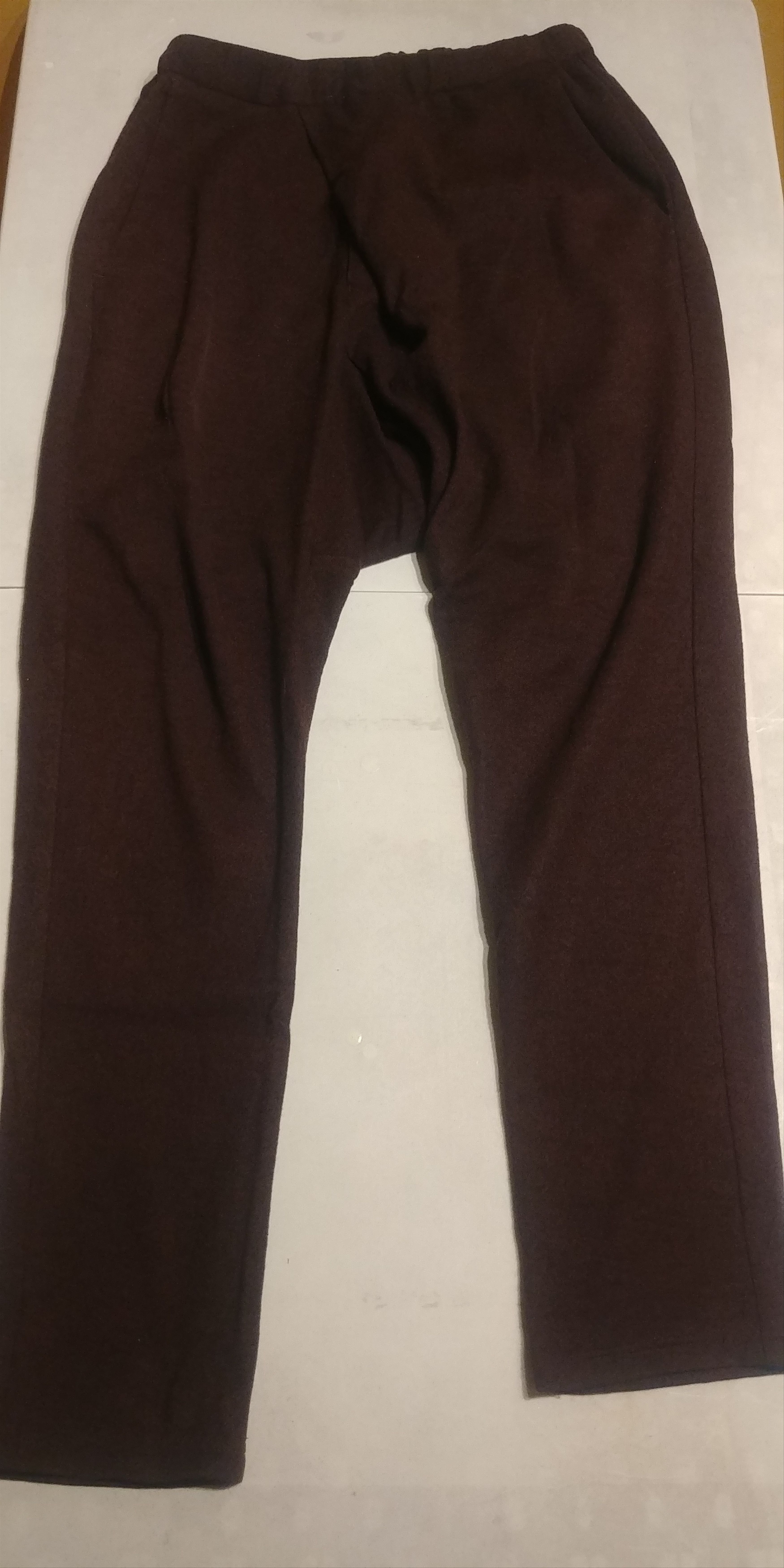 Wool Drop-Crotch Pants - threedaughtersproperties.com