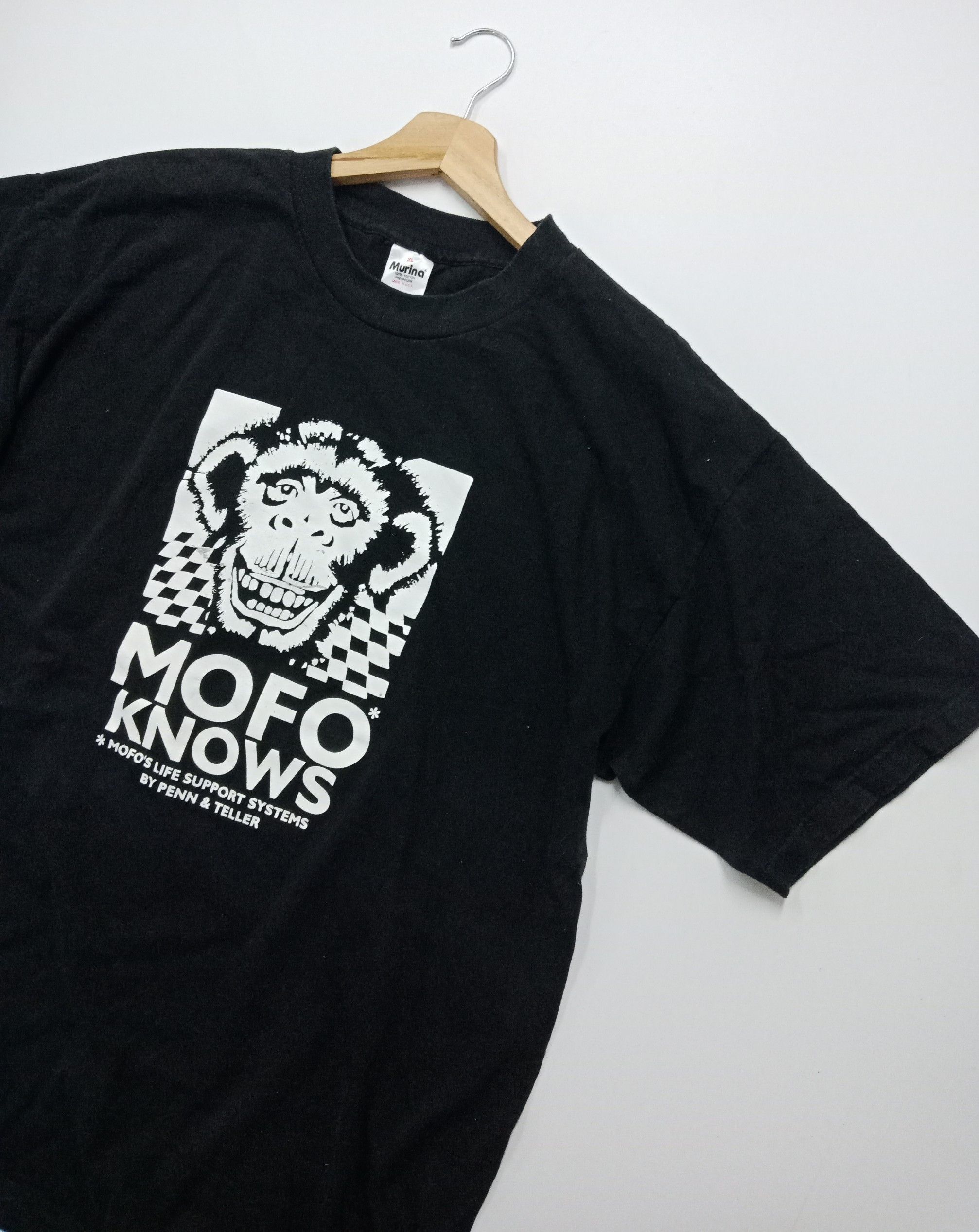 Vintage Mofo Knows By Penn & Teller #C Size US L / EU 52-54 / 3 - 3 Thumbnail