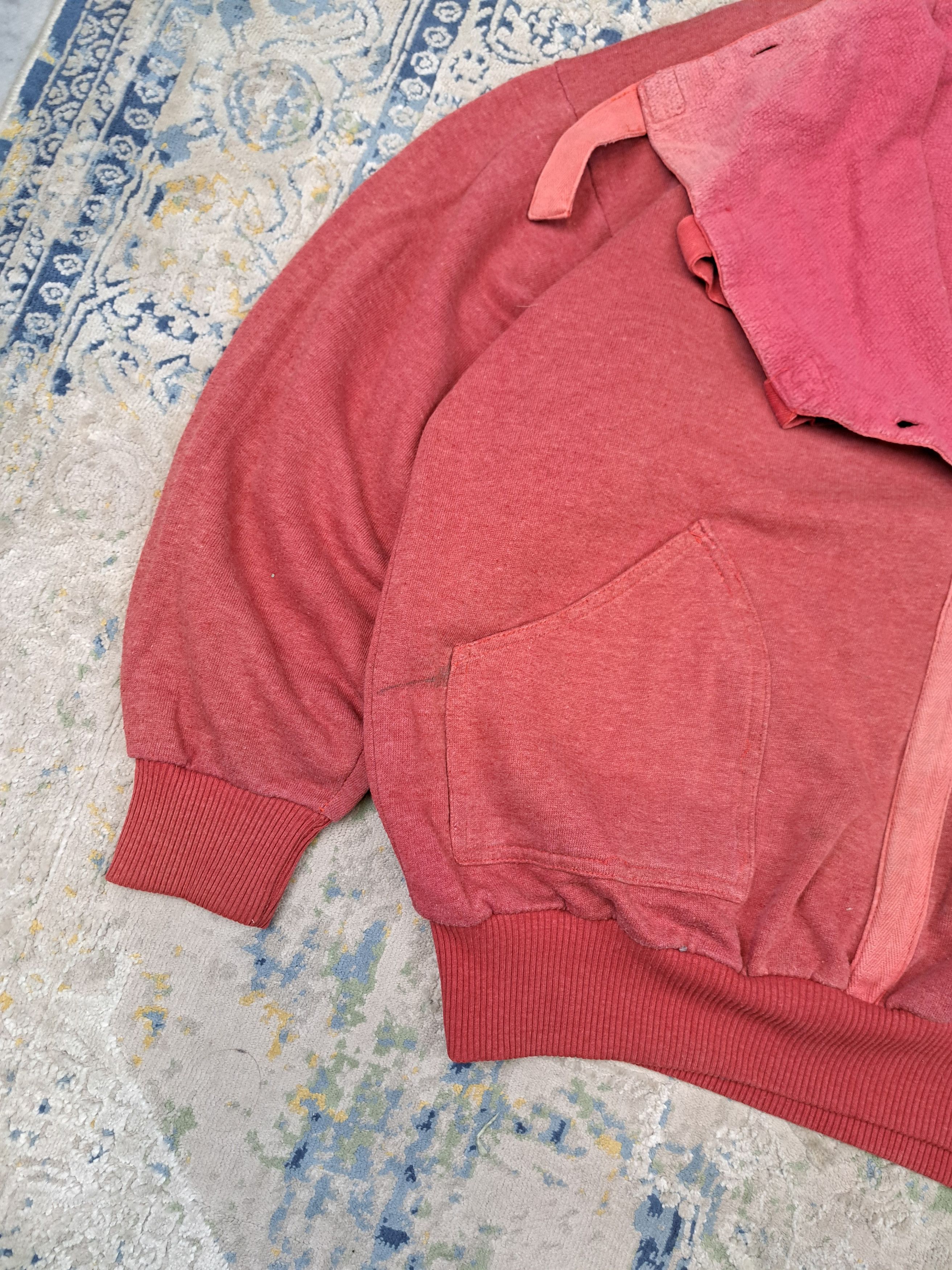 Vintage Vintage 70s Avant Garde Workwear Sweatshirt Japanese Size US L / EU 52-54 / 3 - 13 Thumbnail
